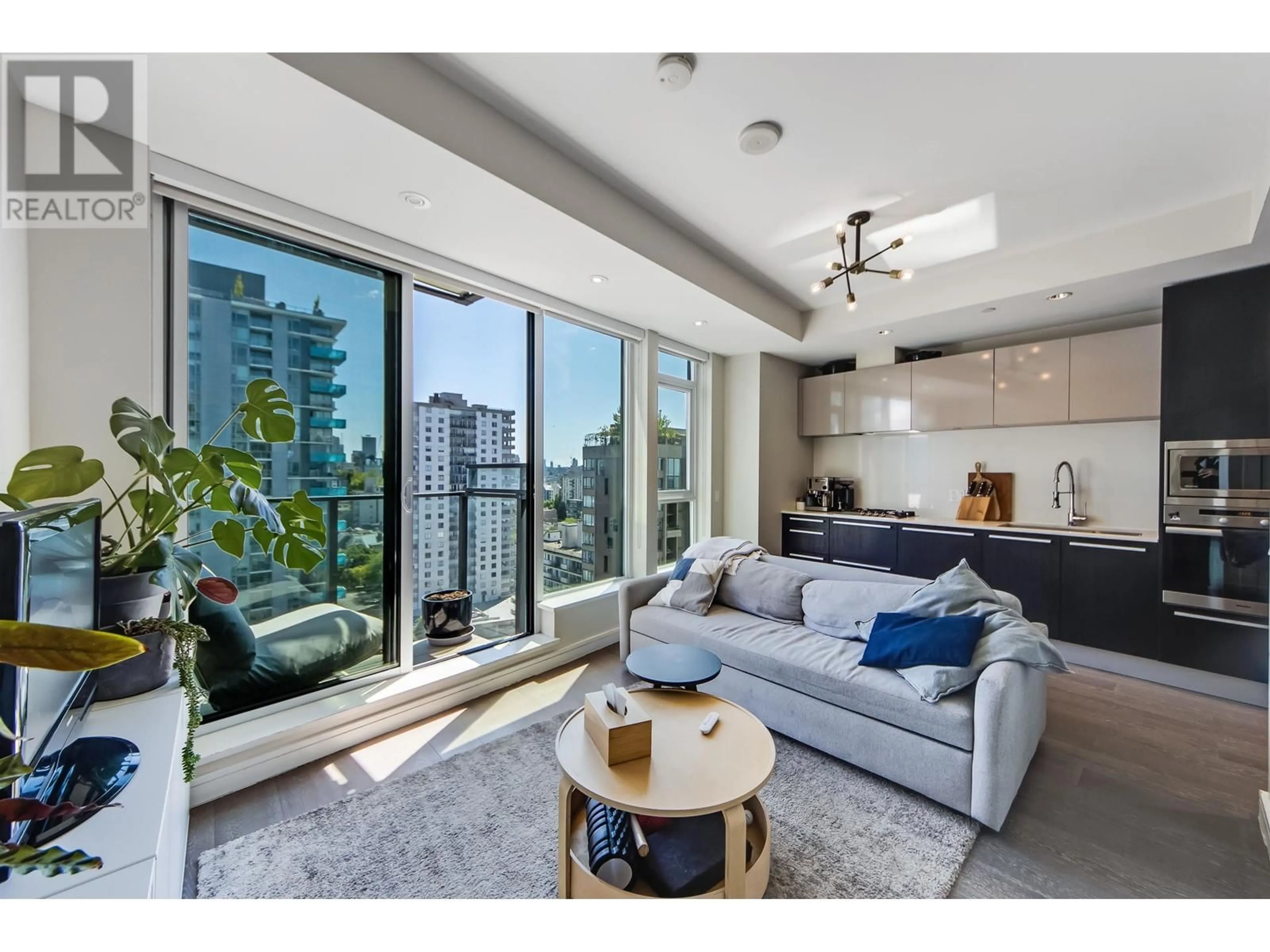 Living room with furniture, unknown for 1603 - 1221 BIDWELL STREET, Vancouver British Columbia V6G0B1