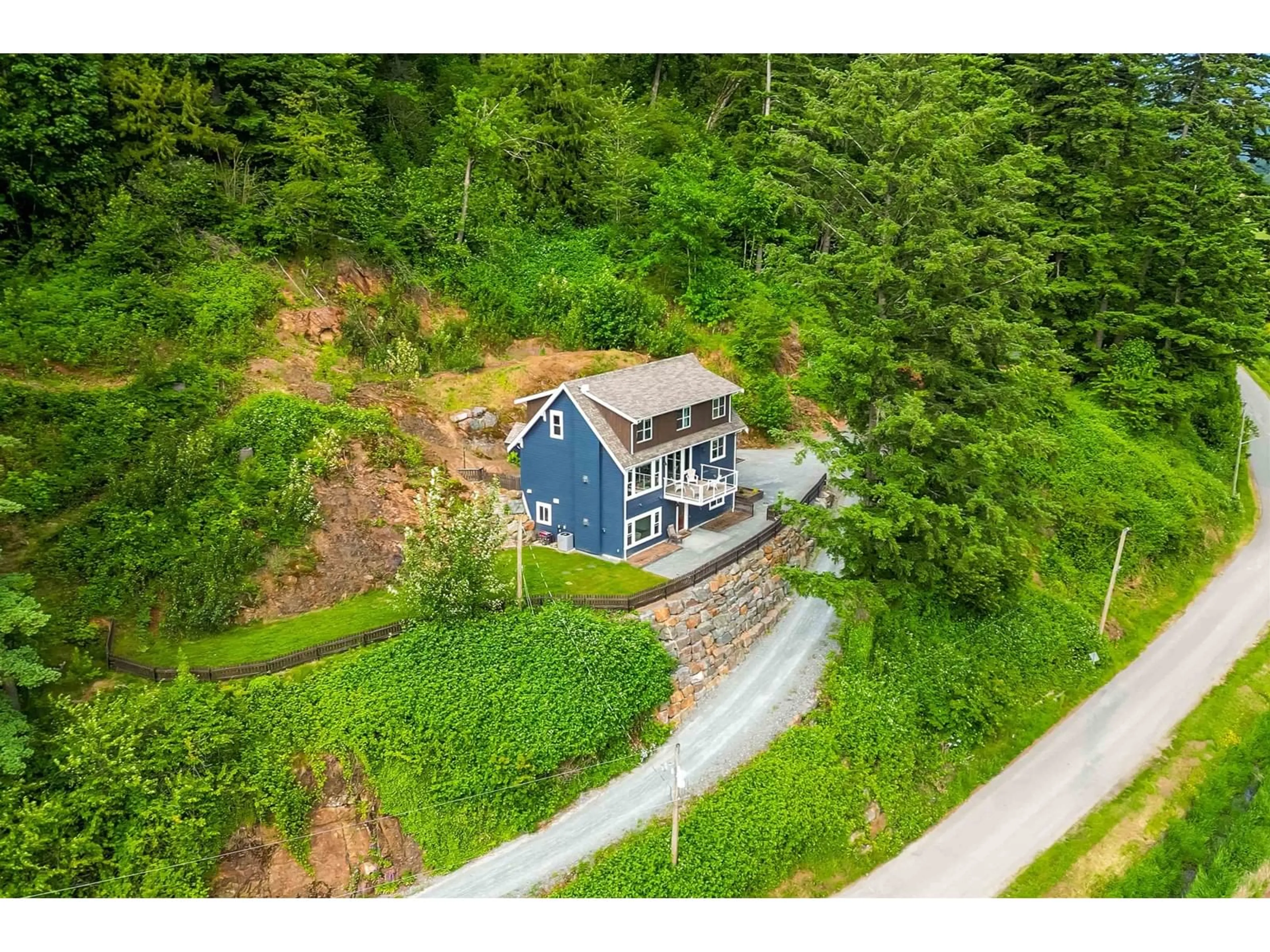 A pic from outside/outdoor area/front of a property/back of a property/a pic from drone, unknown for 5281 LIMBERT ROAD, Agassiz British Columbia V0M1A3