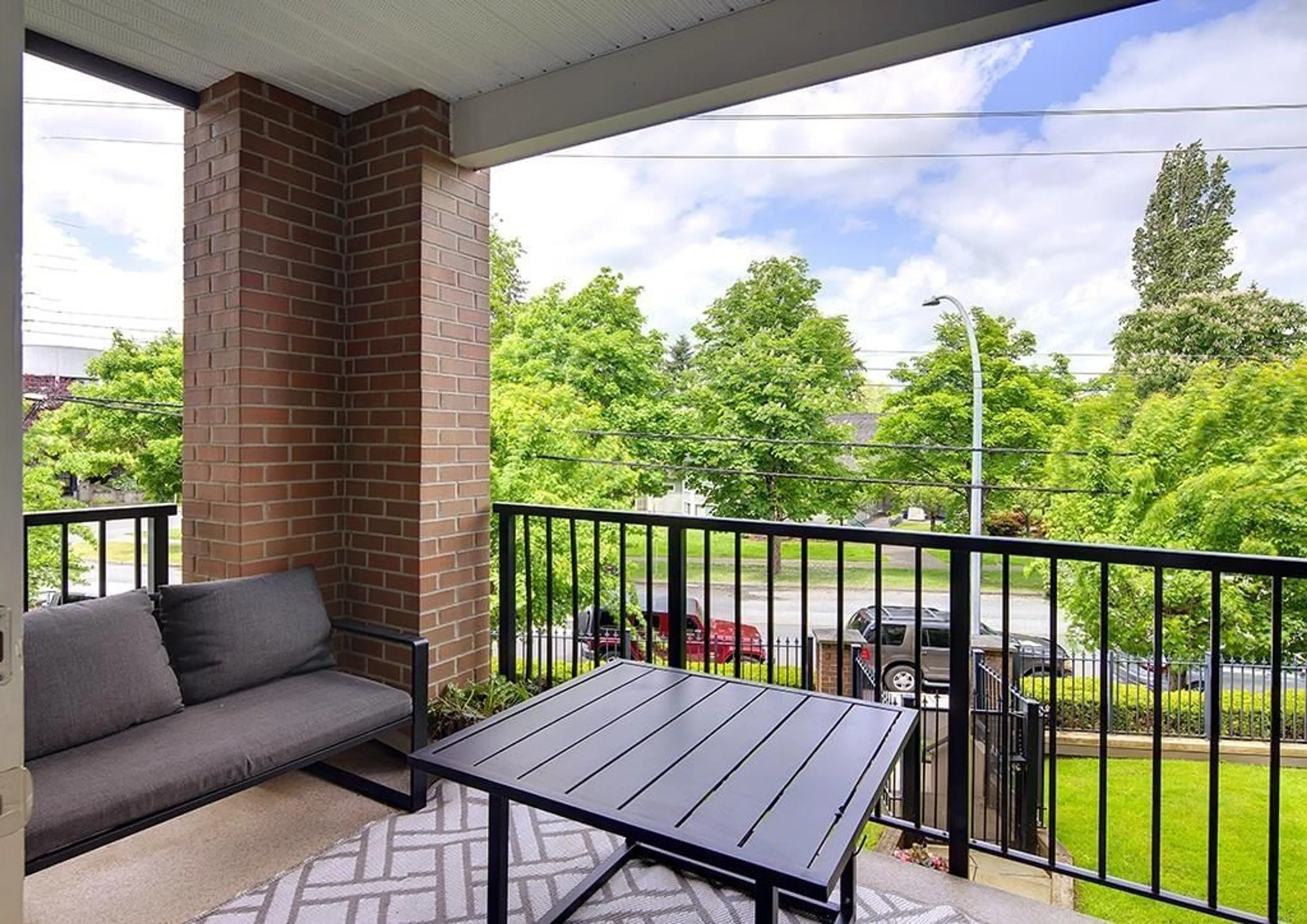 Patio, water/lake/river/ocean view for 219 - 5430 201, Langley British Columbia V3A0A2
