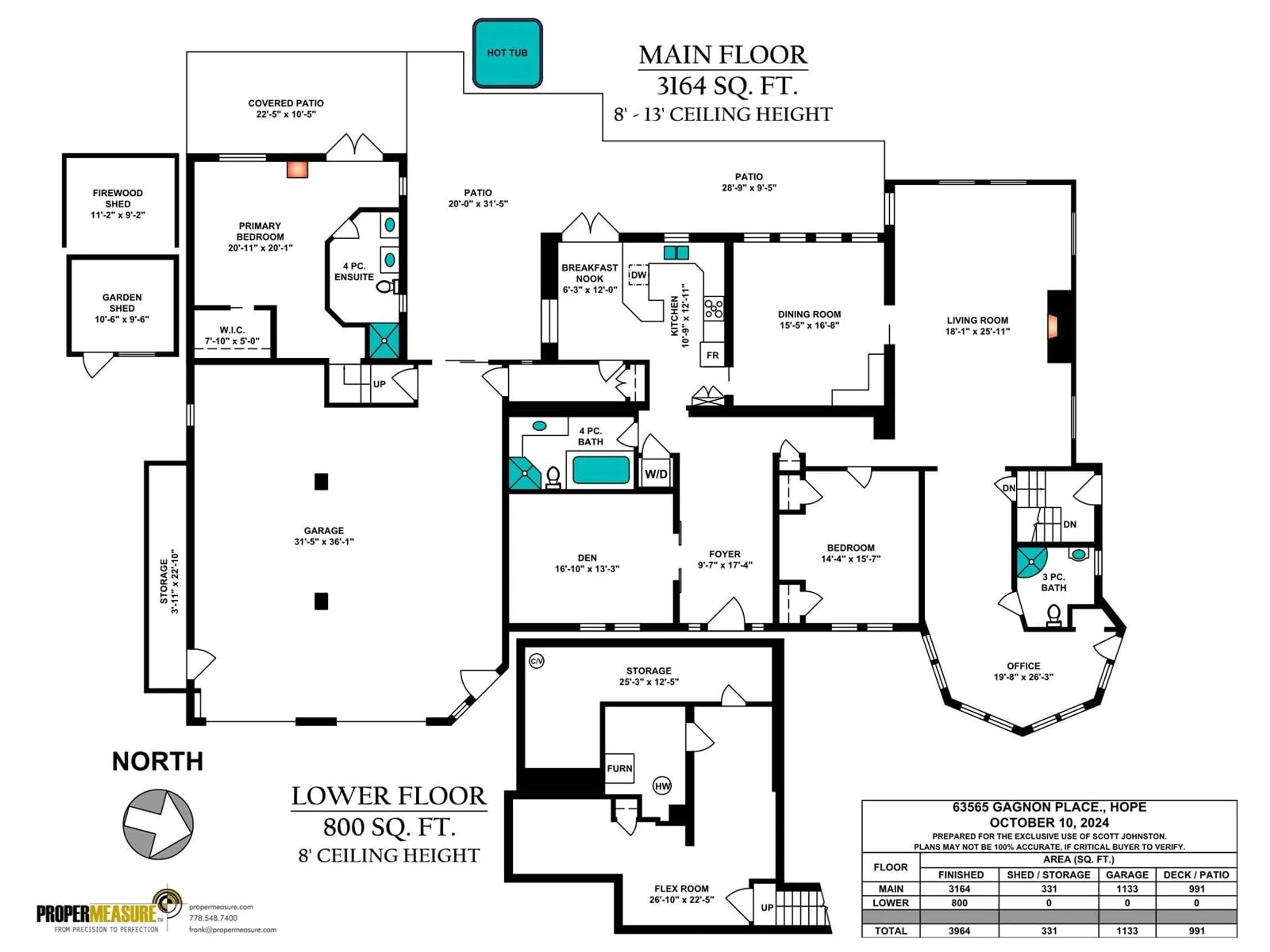 Floor plan for 63565 GAGNON PLACE, Hope British Columbia V0X1L2