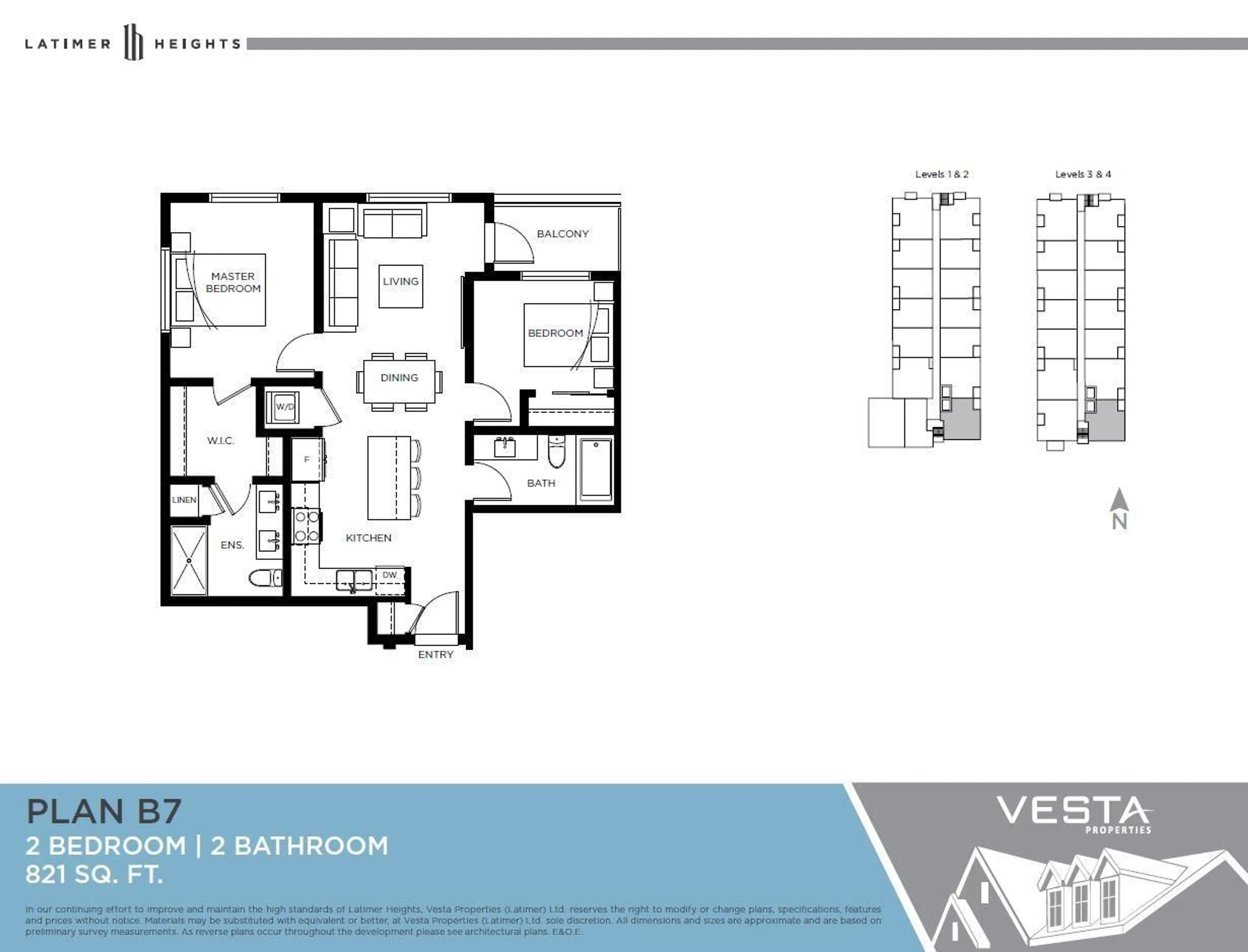 Floor plan for 101 - 20077 84, Langley British Columbia V2Y3X7
