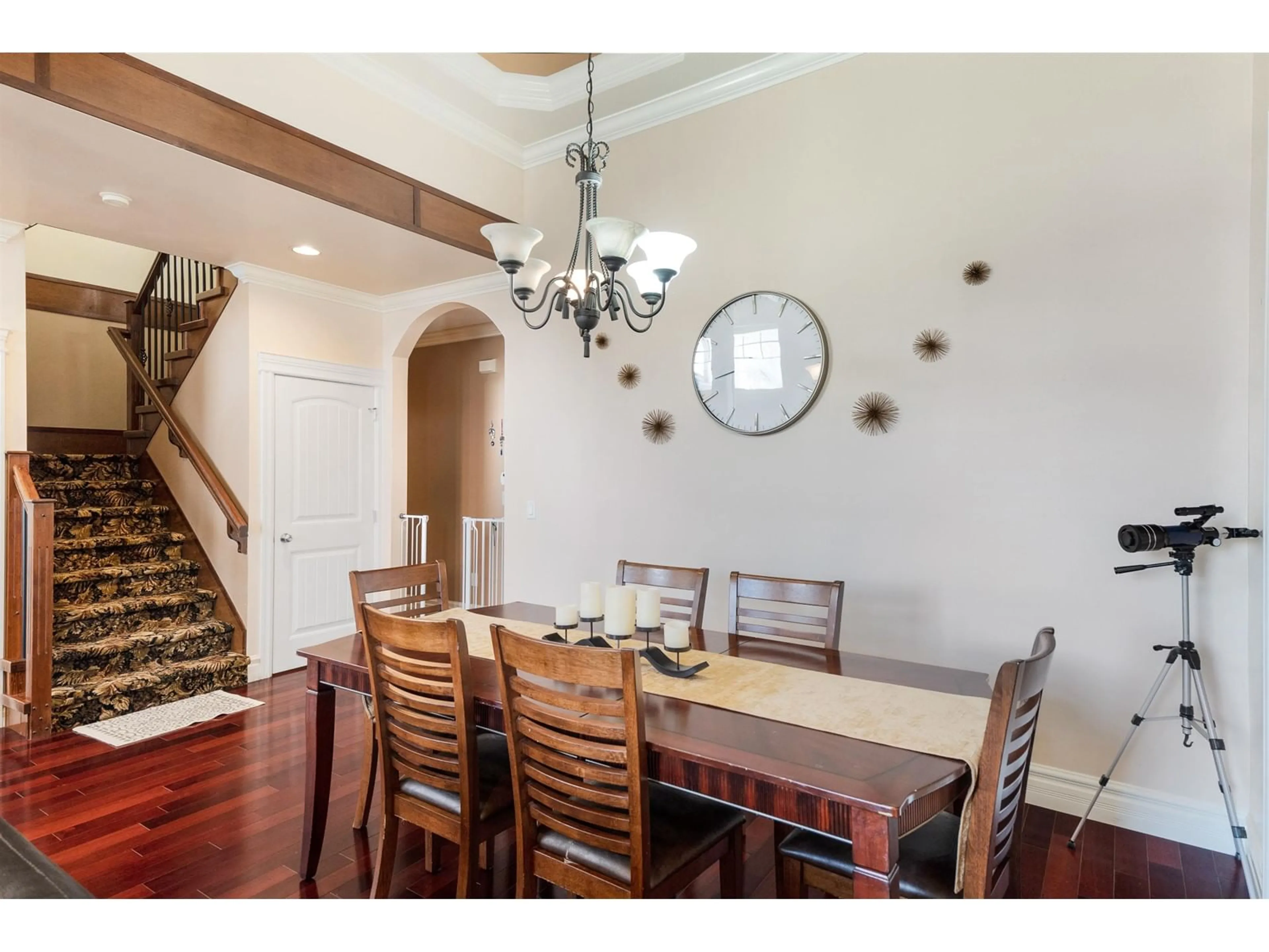 Dining room, wood/laminate floor for 12170 96A, Surrey British Columbia V3V7C3