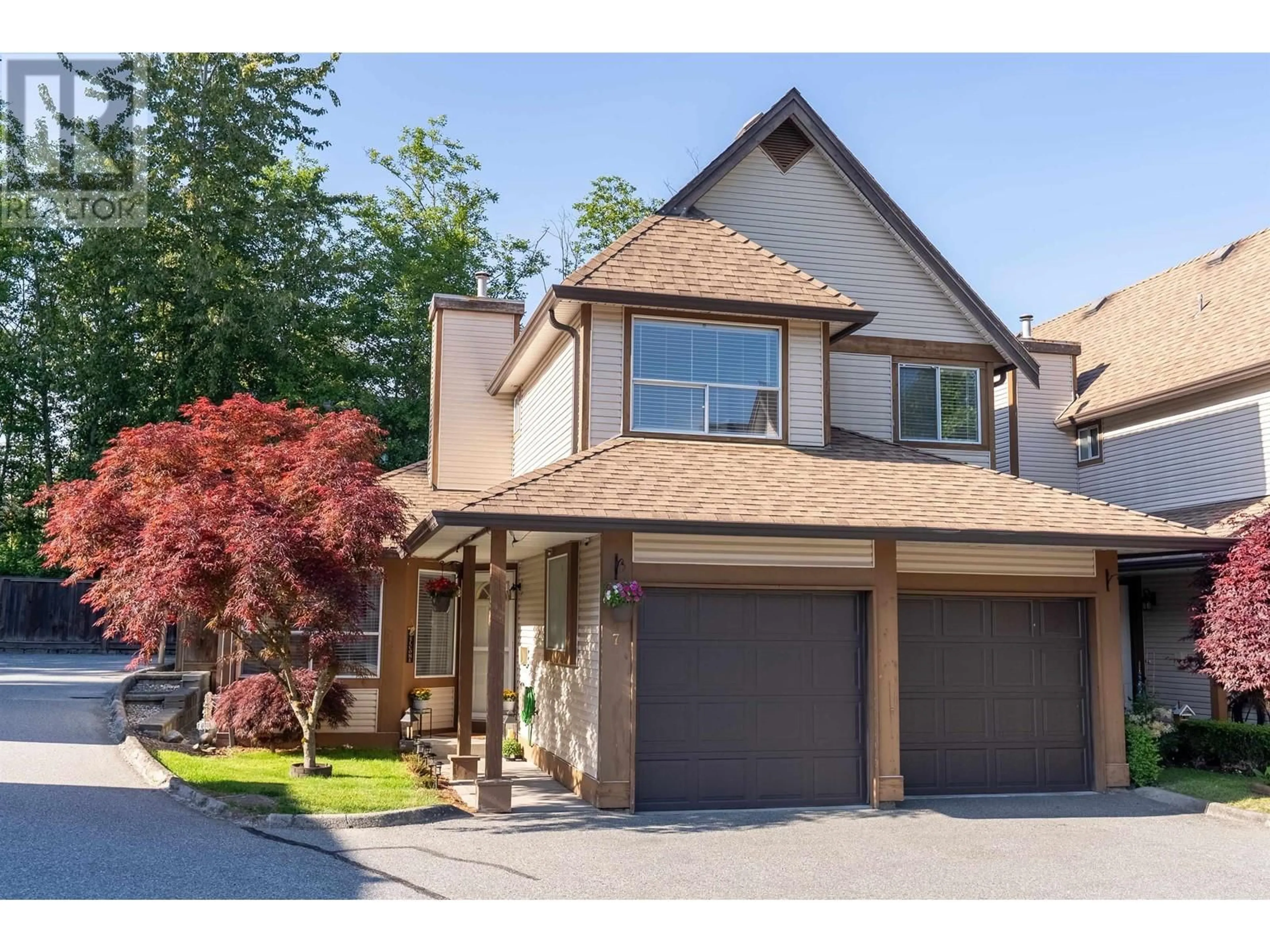 Home with vinyl exterior material, street for 7 - 23151 HANEY, Maple Ridge British Columbia V2X0S5
