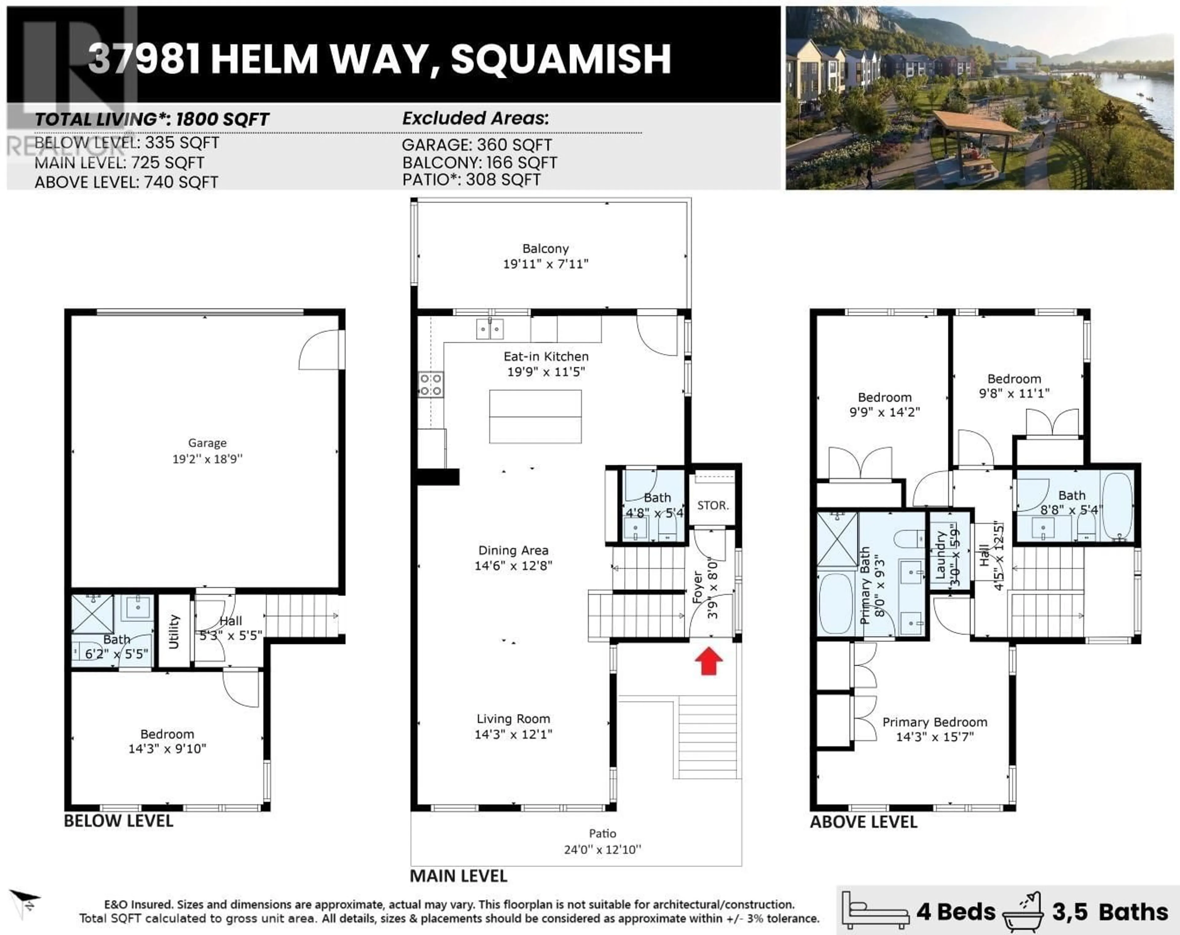 Floor plan for 37981 HELM WAY, Squamish British Columbia V8B2A1