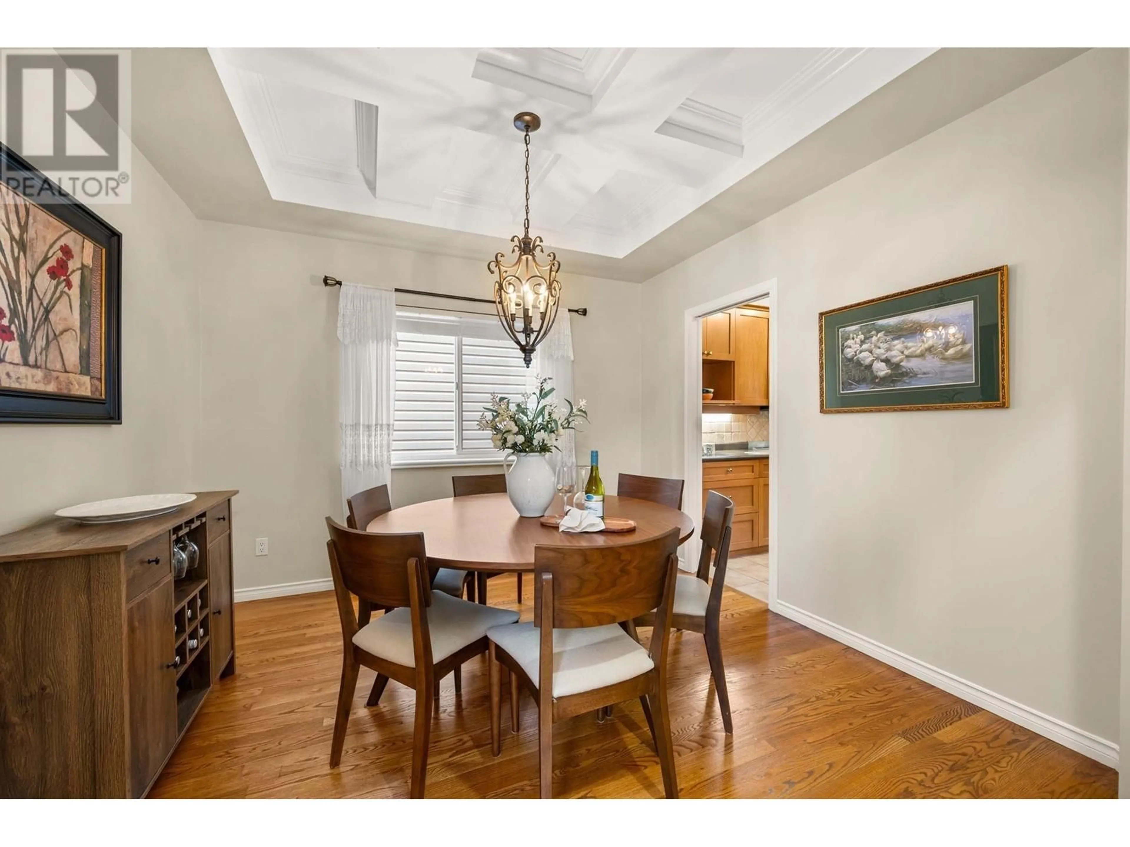 Dining room, wood/laminate floor for 2927 PARANA PLACE, Port Coquitlam British Columbia V3B8A8