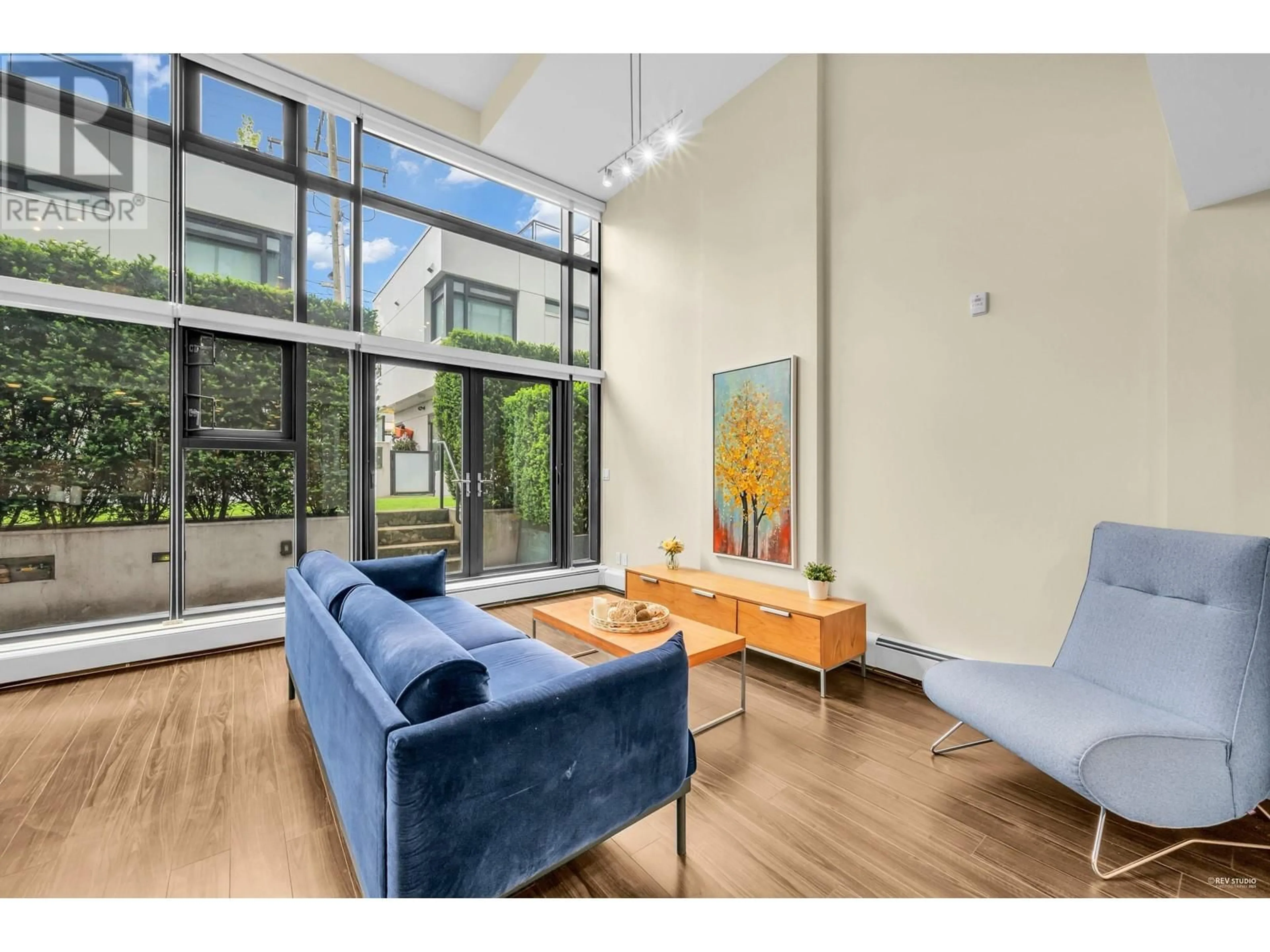 Living room with furniture, unknown for 103 - 6311 CAMBIE STREET, Vancouver British Columbia V5Z3B2