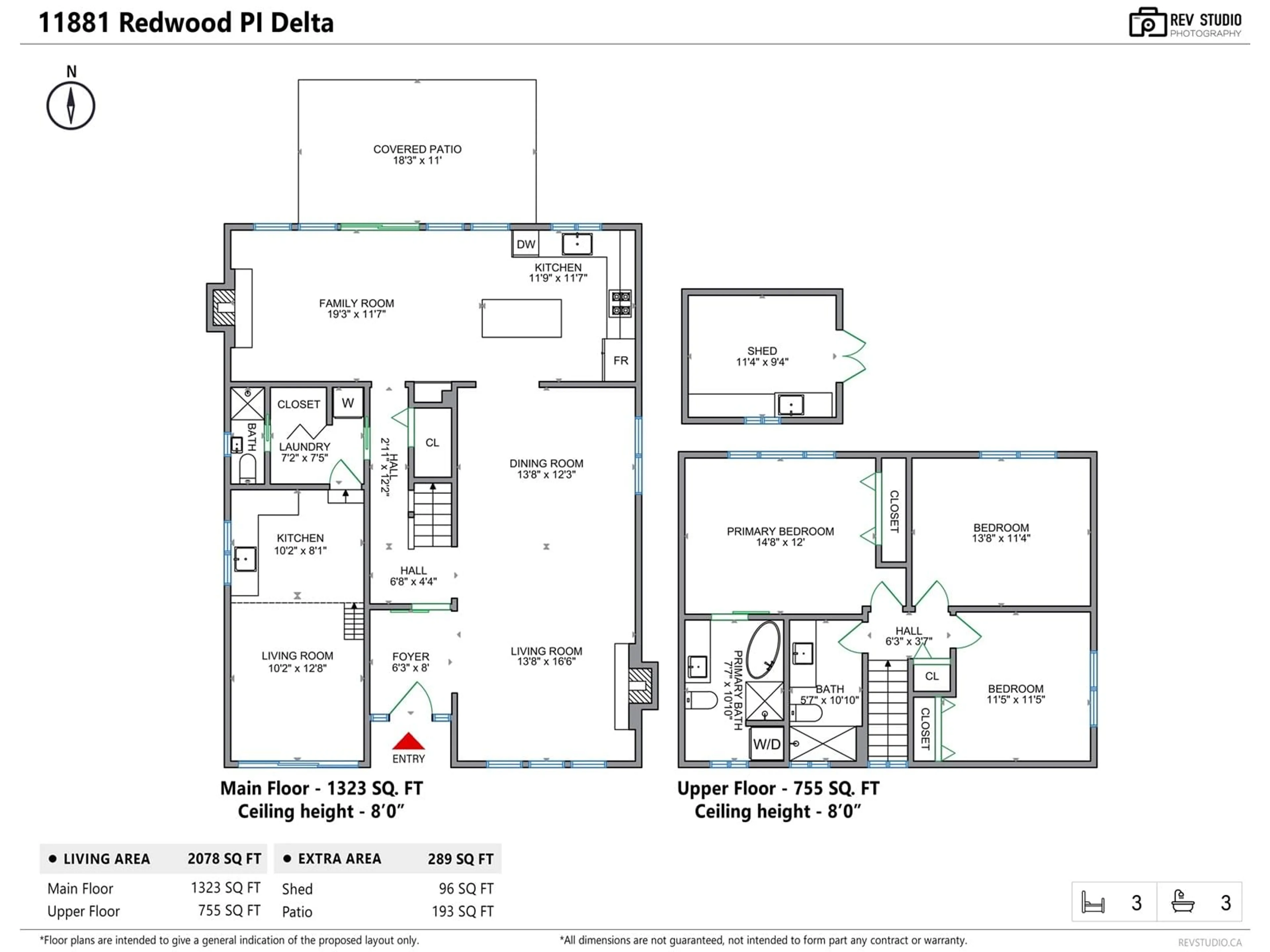 Floor plan for 11881 REDWOOD, Delta British Columbia V4E3B1