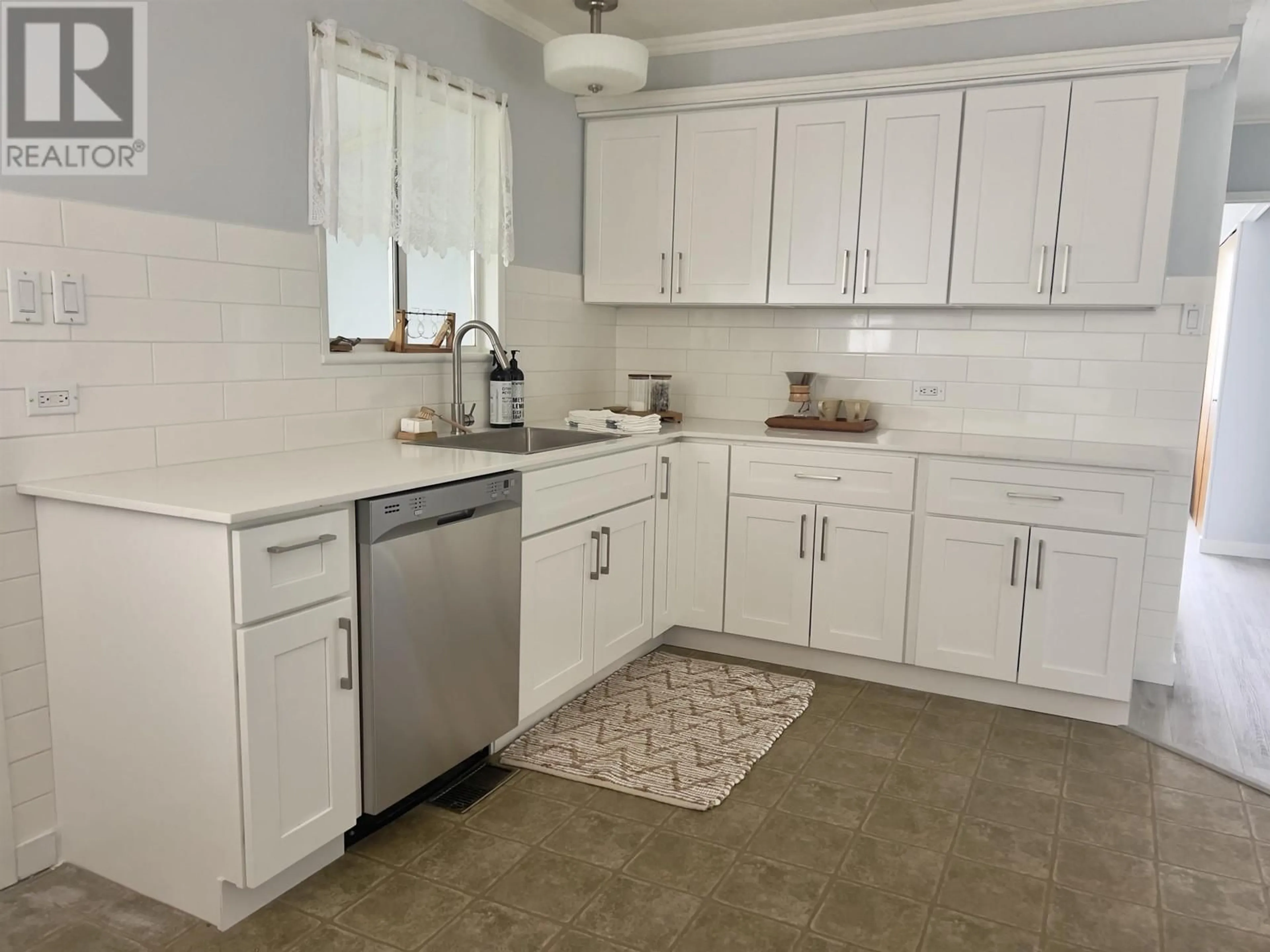 Standard kitchen, ceramic/tile floor for 8 PINTAIL STREET, Kitimat British Columbia V8C1L7