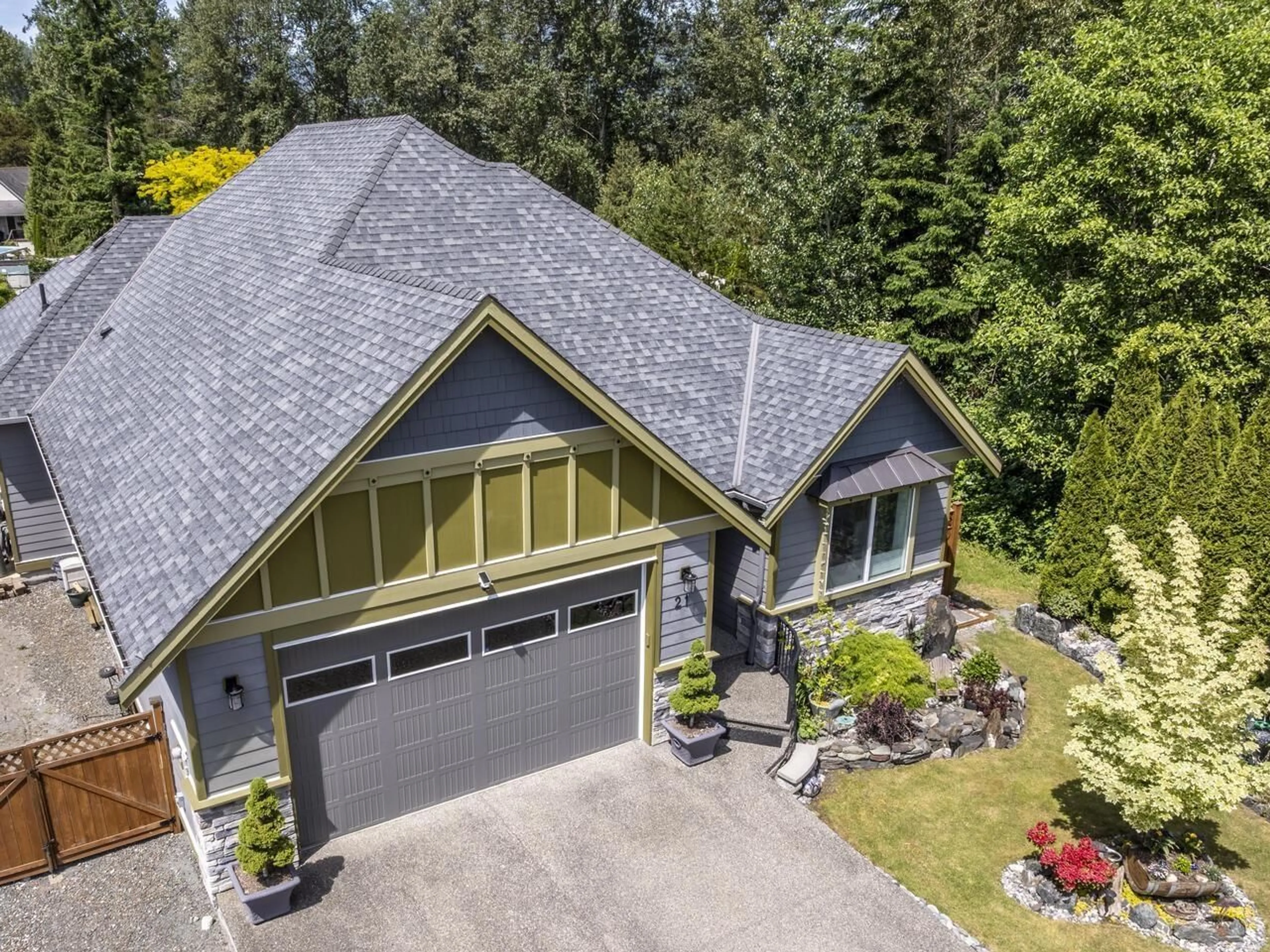 A pic from outside/outdoor area/front of a property/back of a property/a pic from drone, street for 21 - 14550 MORRIS VALLEY, Mission British Columbia V0M1A1