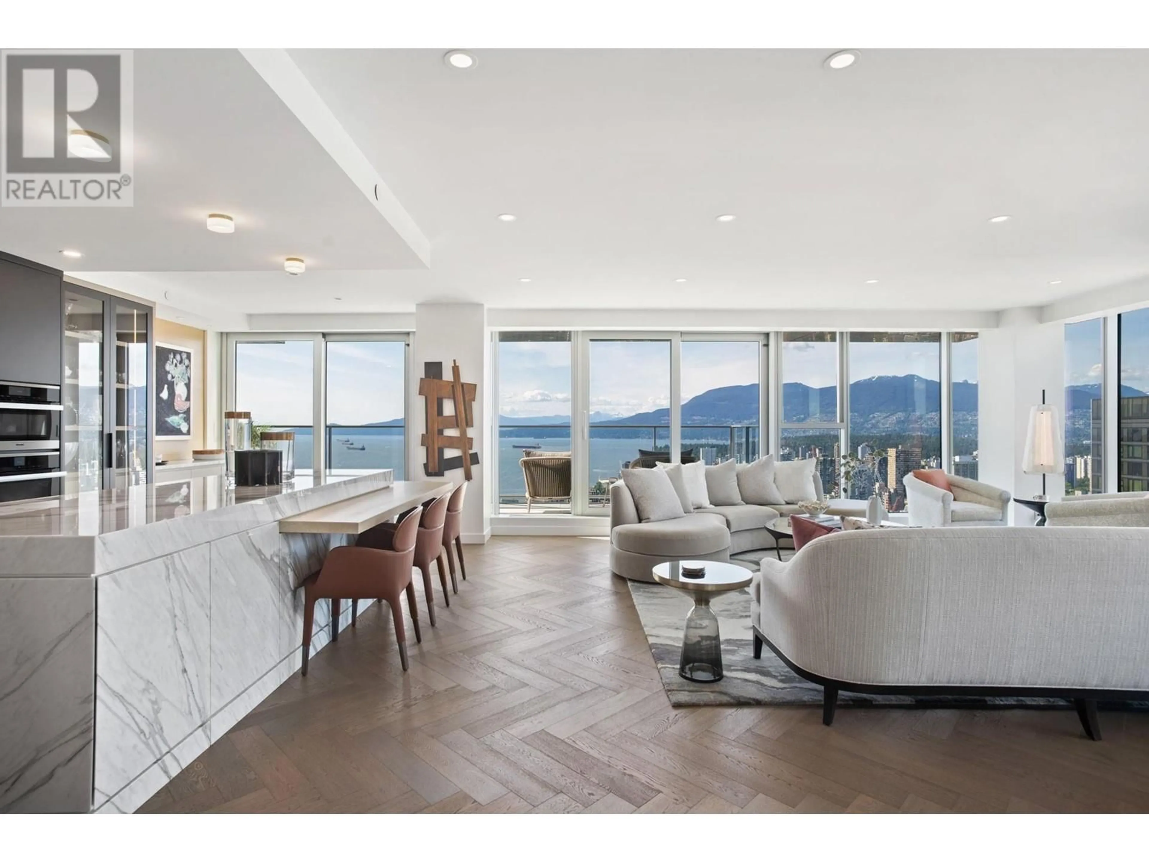 Living room with furniture, ceramic/tile floor for 4903 - 1480 HOWE STREET, Vancouver British Columbia V6Z0G5