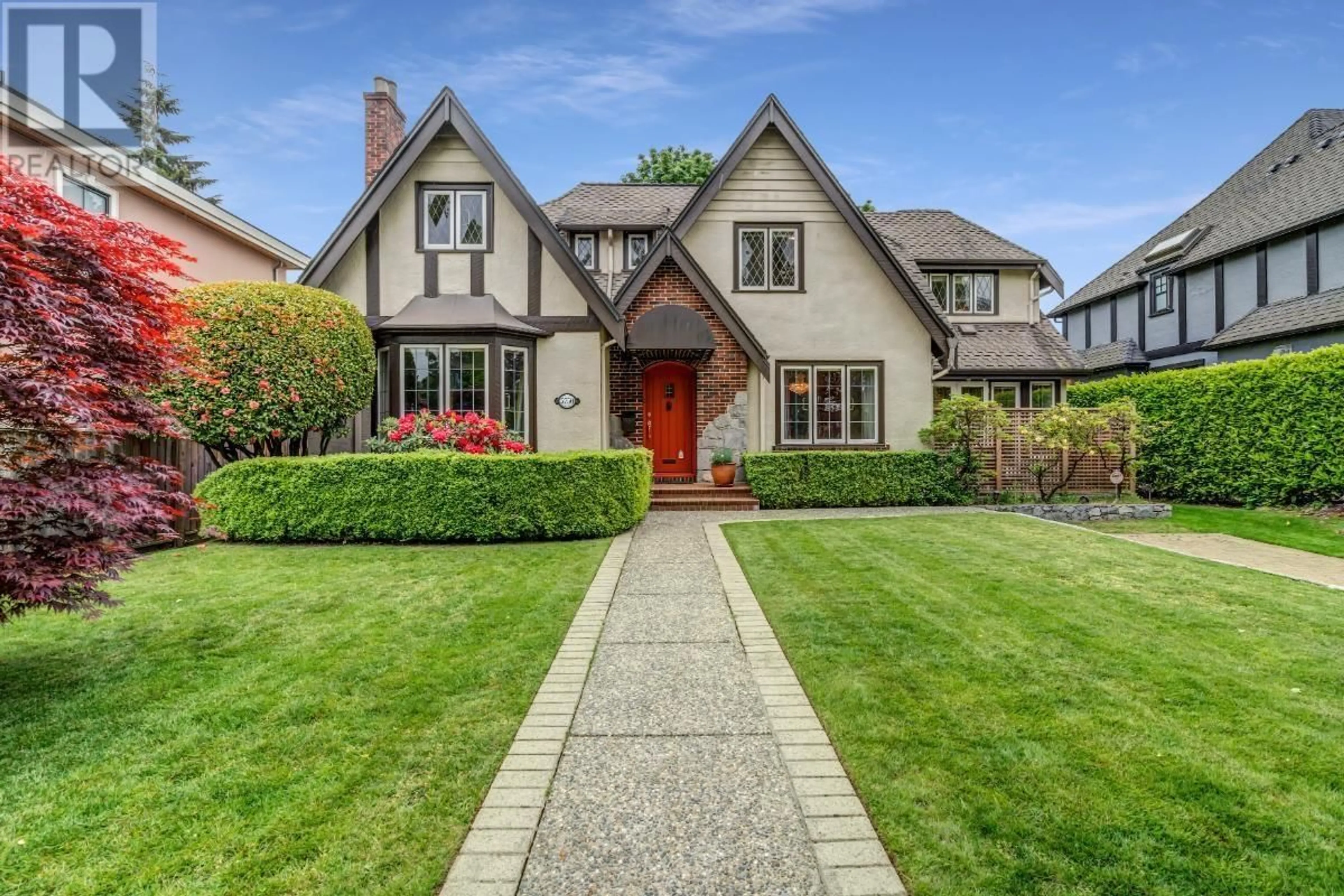 Home with brick exterior material, street for 5750 HUDSON STREET, Vancouver British Columbia V6M2Z3