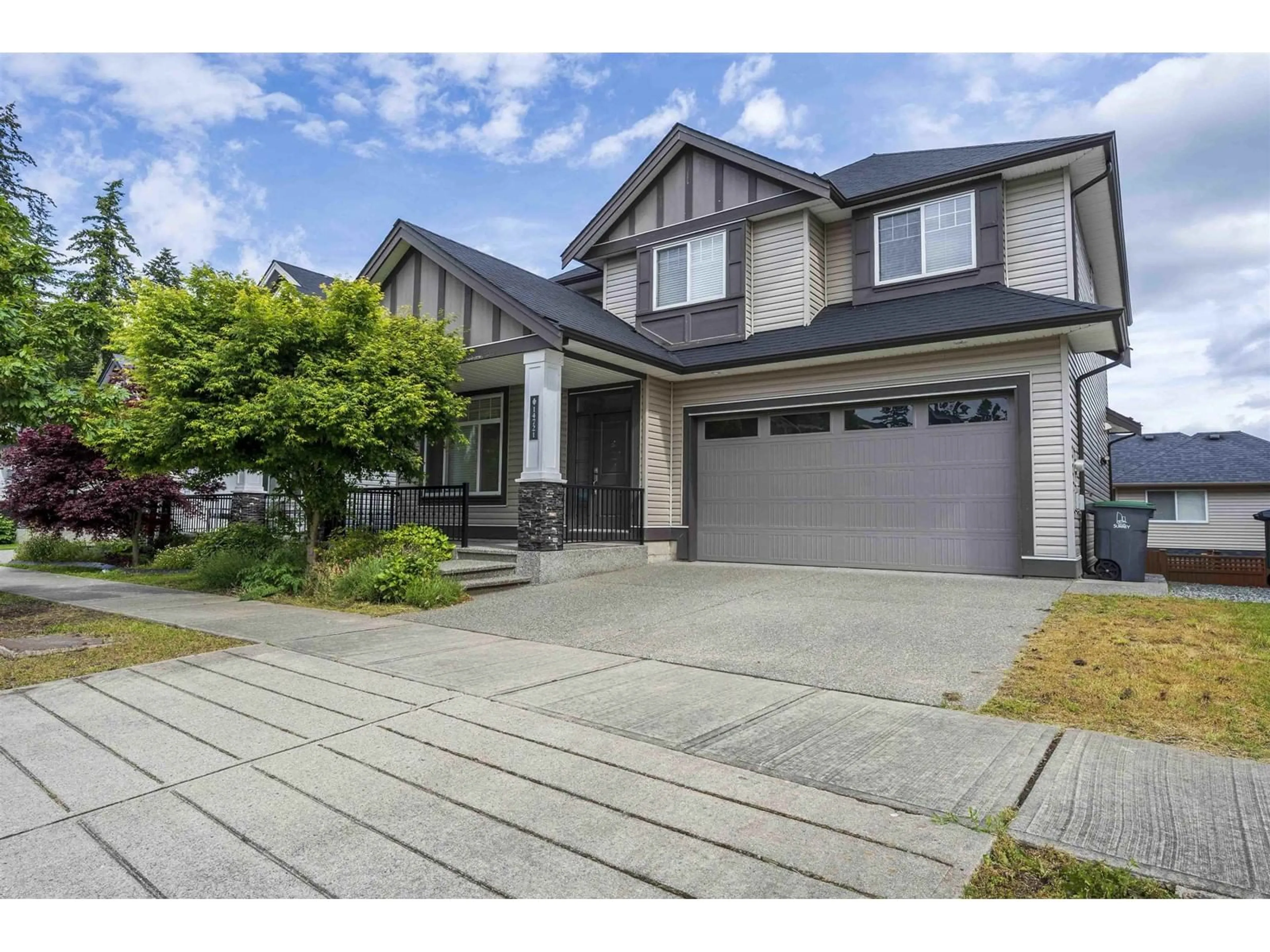 Home with vinyl exterior material, street for 14721 61, Surrey British Columbia V3S3W5