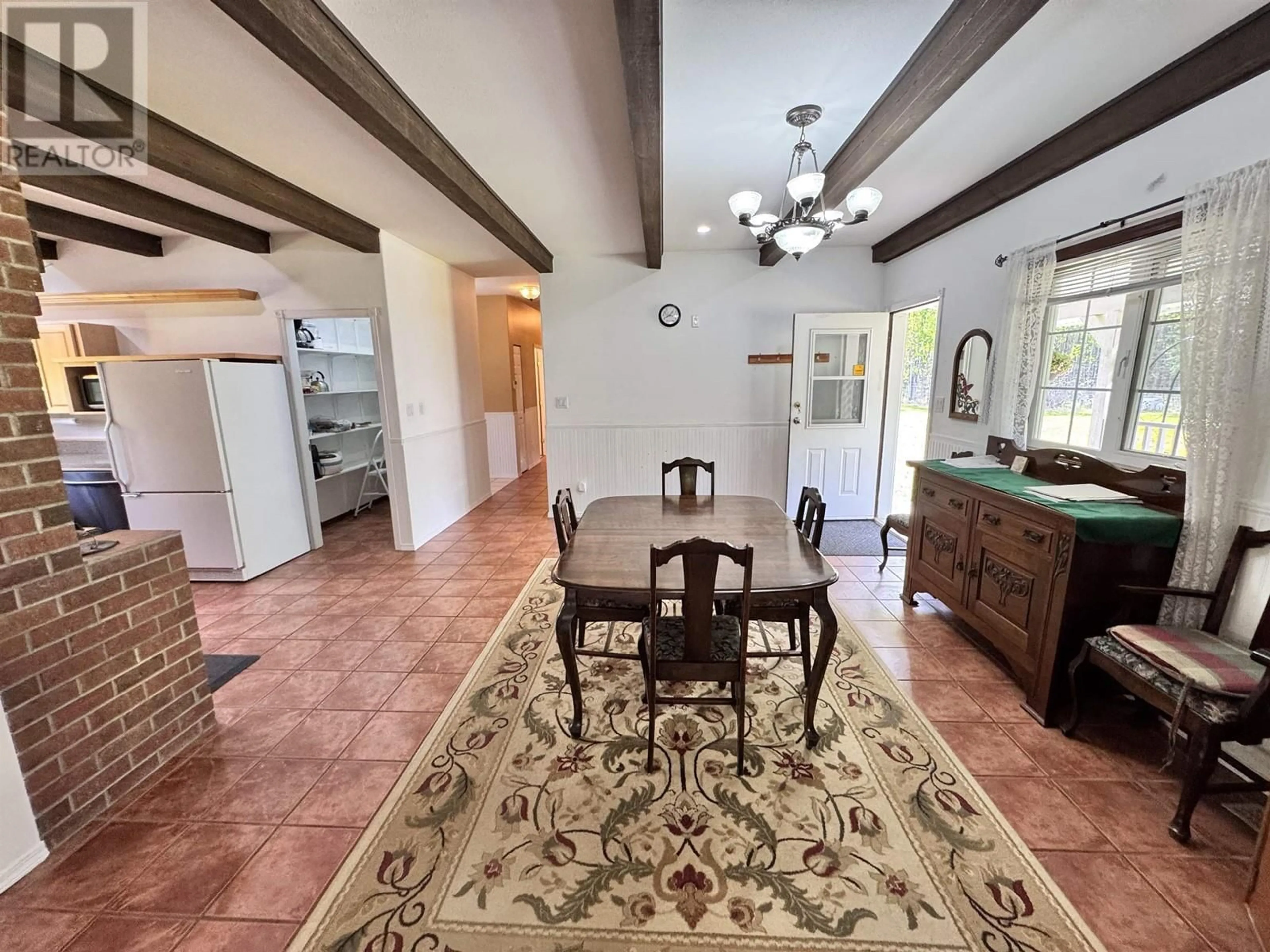 Dining room, ceramic/tile floor for 6460 UNICORN ROAD, Horse Lake British Columbia V0K2E3