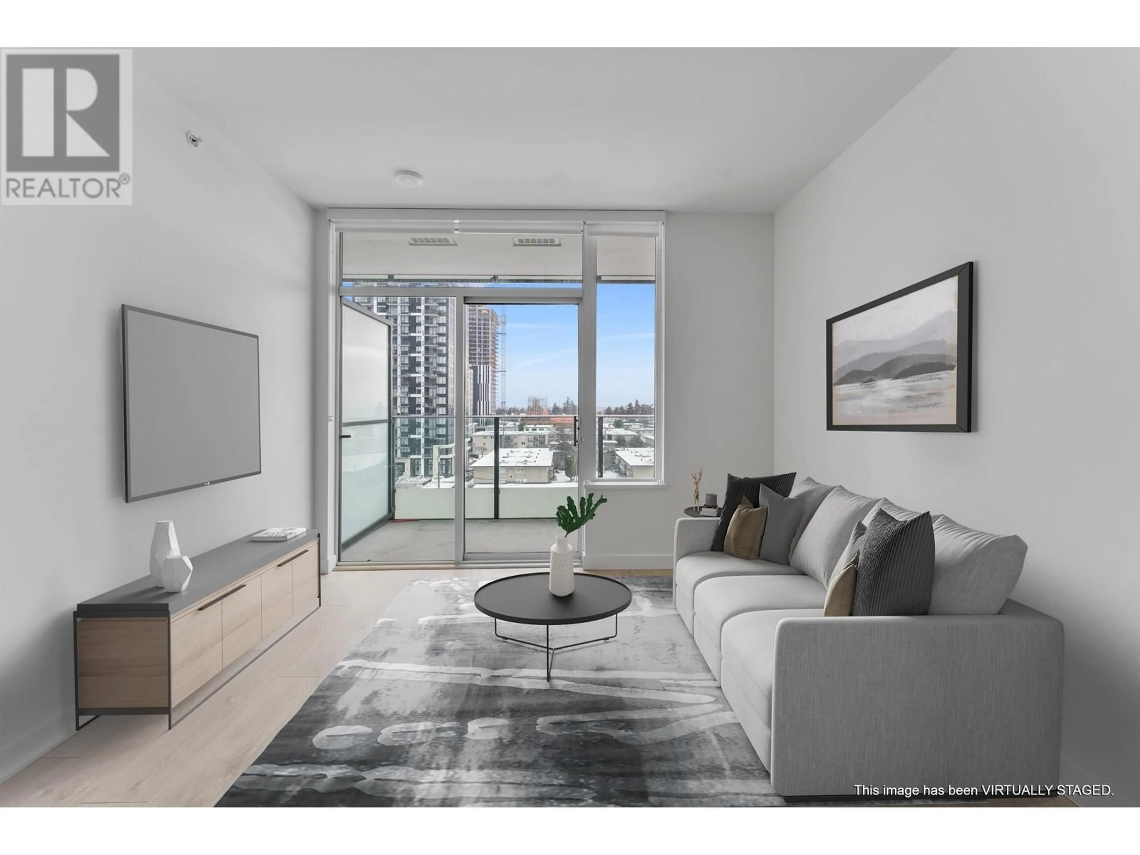 Living room with furniture, unknown for 903 - 6463 SILVER AVENUE, Burnaby British Columbia V5H0K4