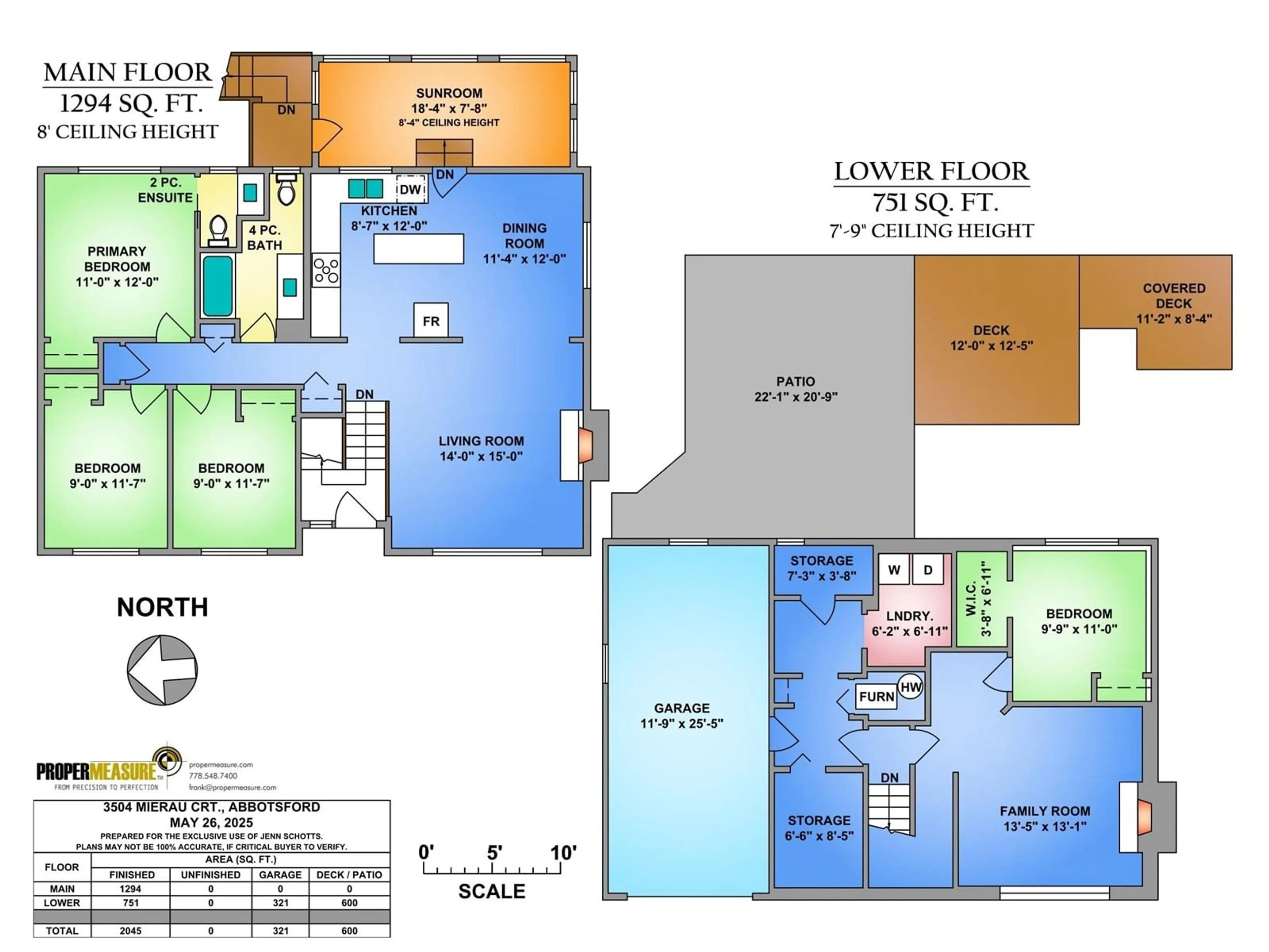 Floor plan for 3504 MIERAU, Abbotsford British Columbia V2S6H2
