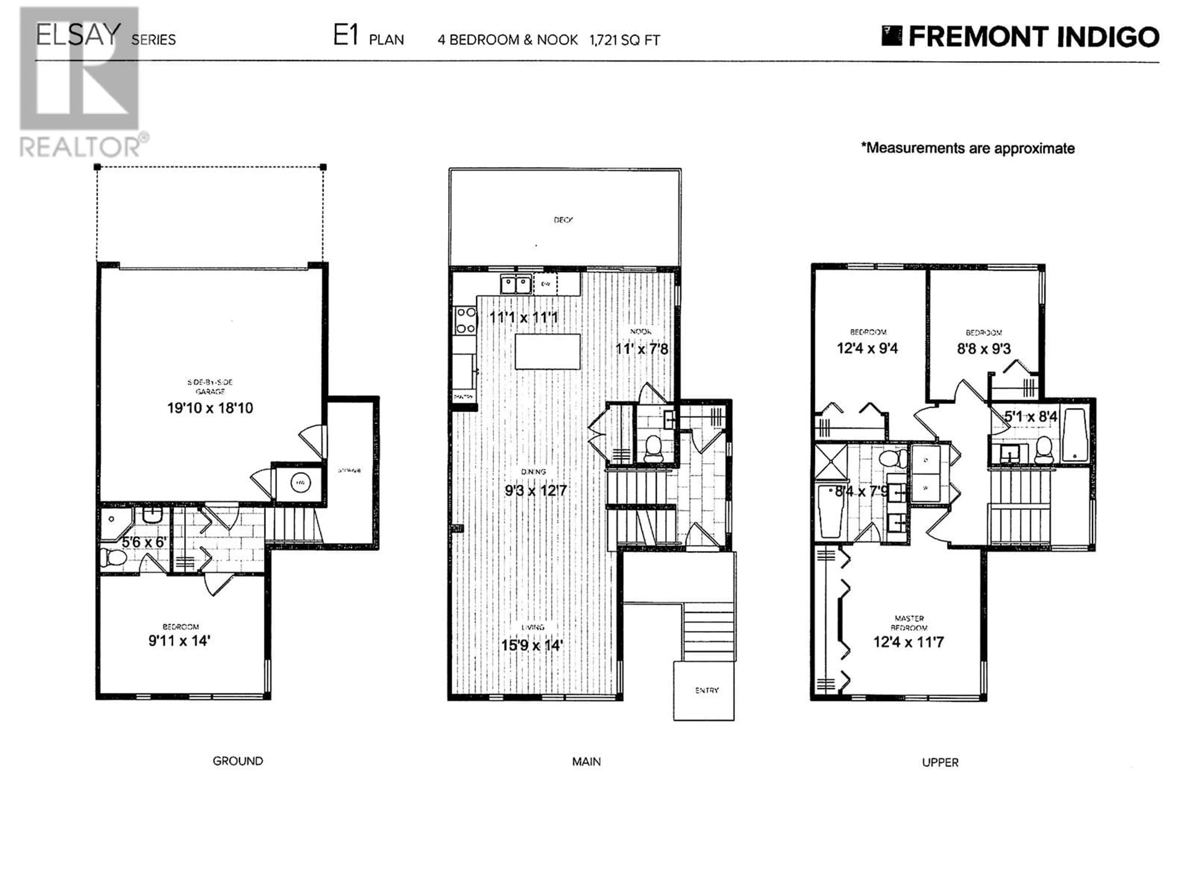 Floor plan for 36 - 2371 RANGER LANE, Port Coquitlam British Columbia V3B0N6