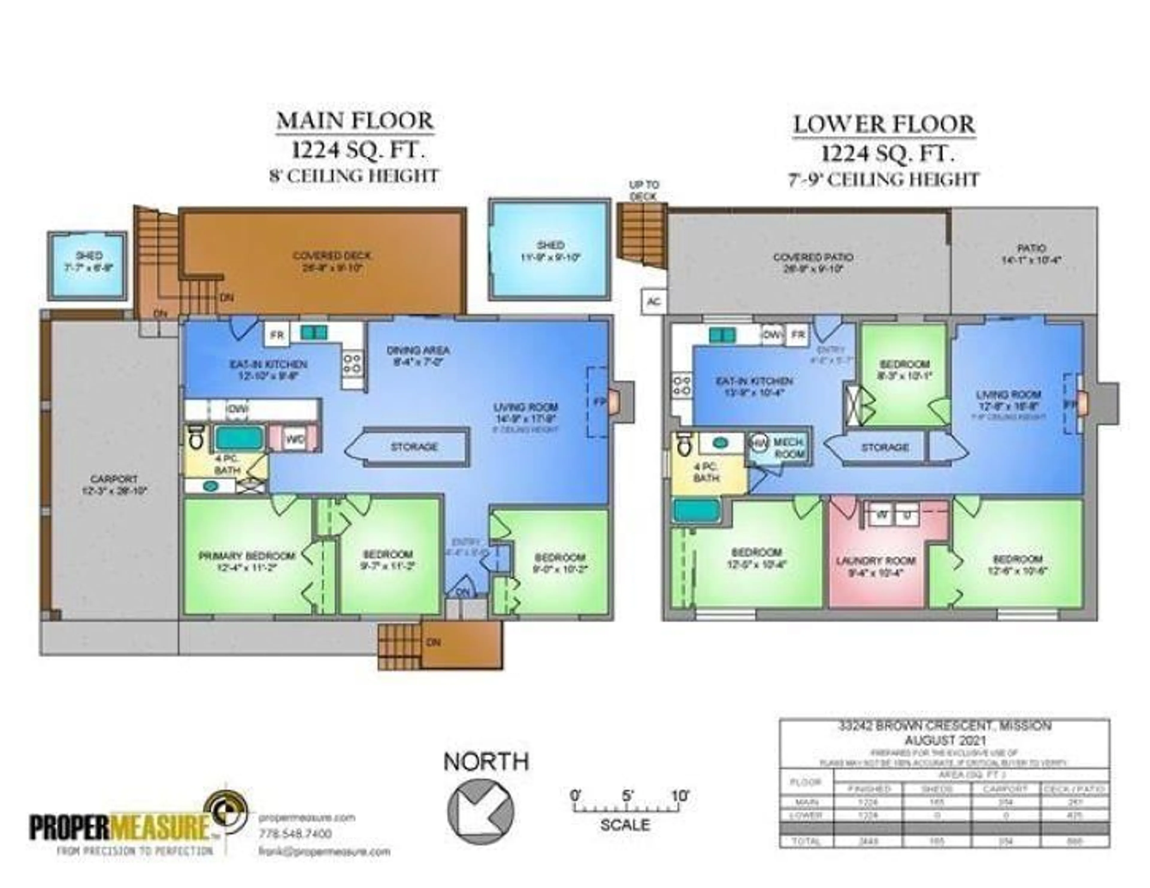 Floor plan for 33242 BROWN, Mission British Columbia V2V2R4