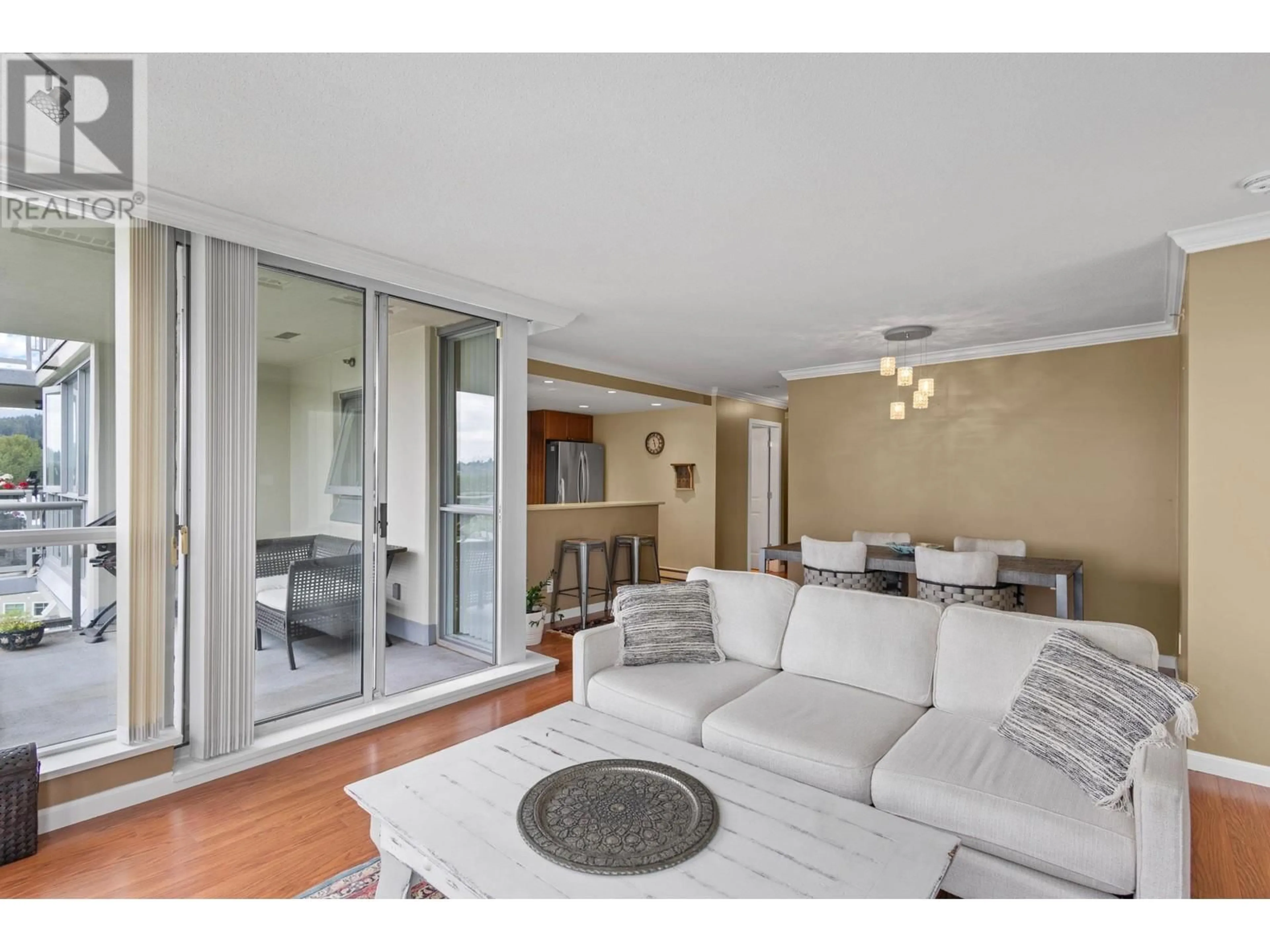 Living room with furniture, unknown for 903 - 235 GUILDFORD WAY, Port Moody British Columbia V3H5L8