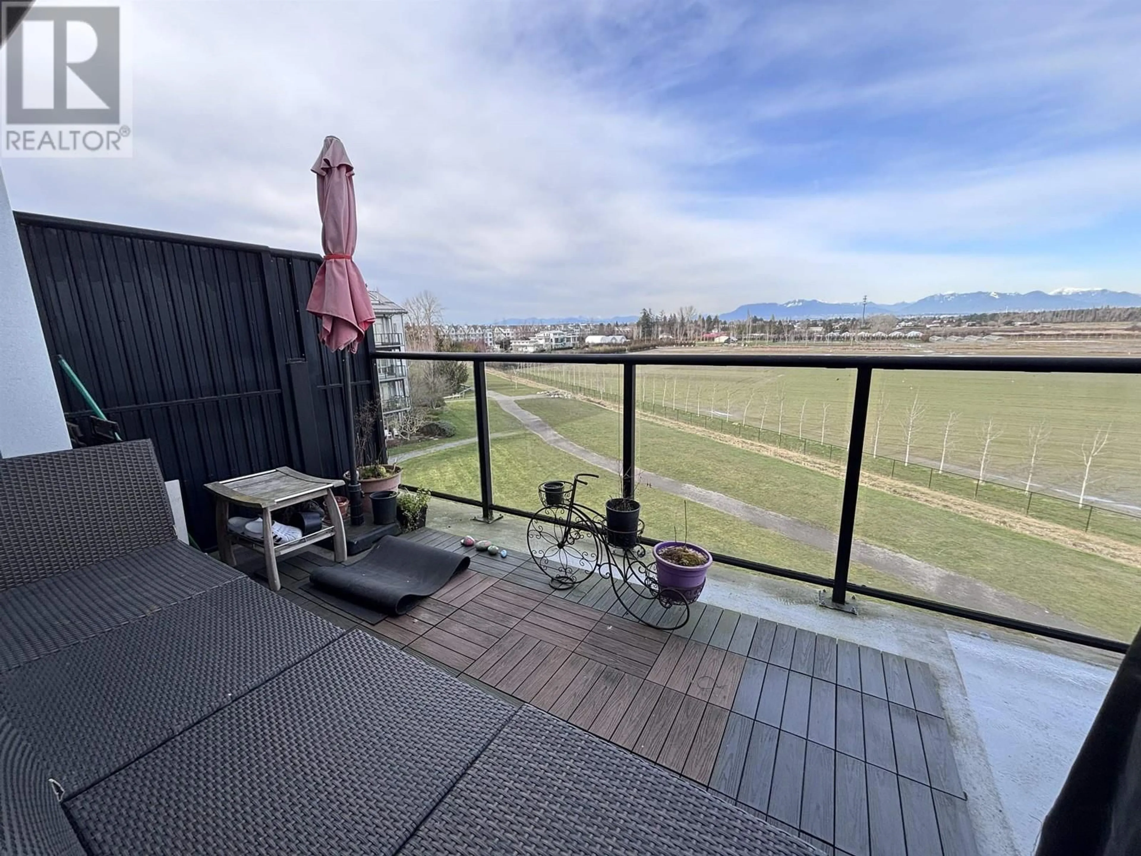 Balcony in the apartment, unknown for 410 - 6233 LONDON ROAD, Richmond British Columbia V7E3S3