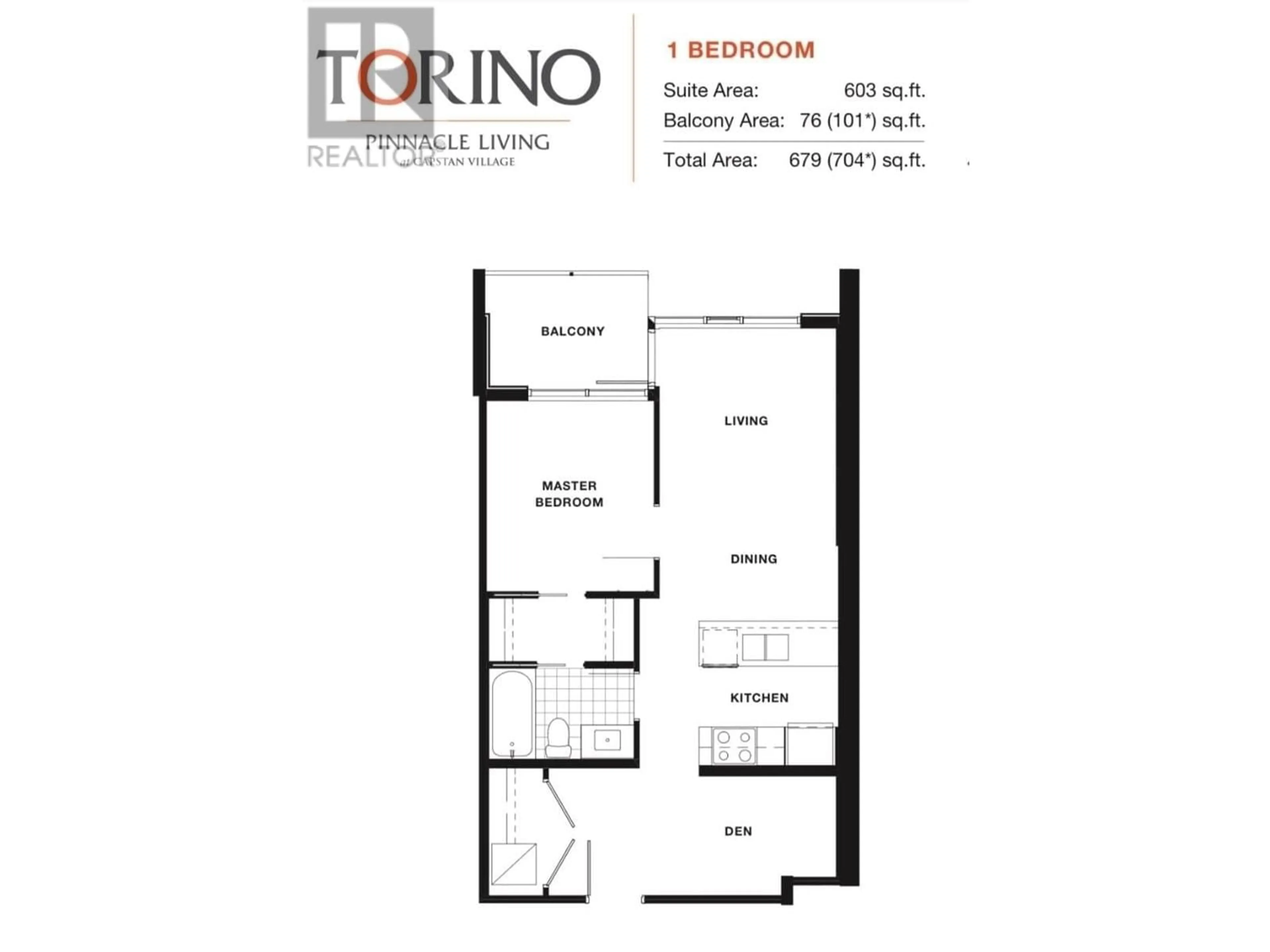 Floor plan for 808 - 3328 CARSCALLEN ROAD, Richmond British Columbia V6X0T6