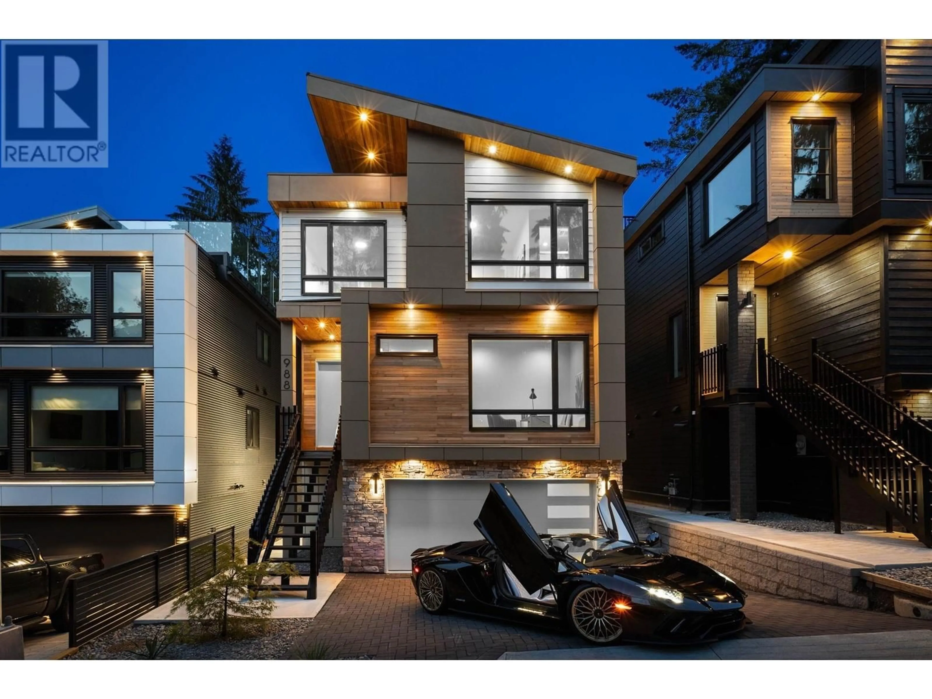 Home with brick exterior material, street for 988 SEAFORTH WAY, Port Moody British Columbia V3H1P3