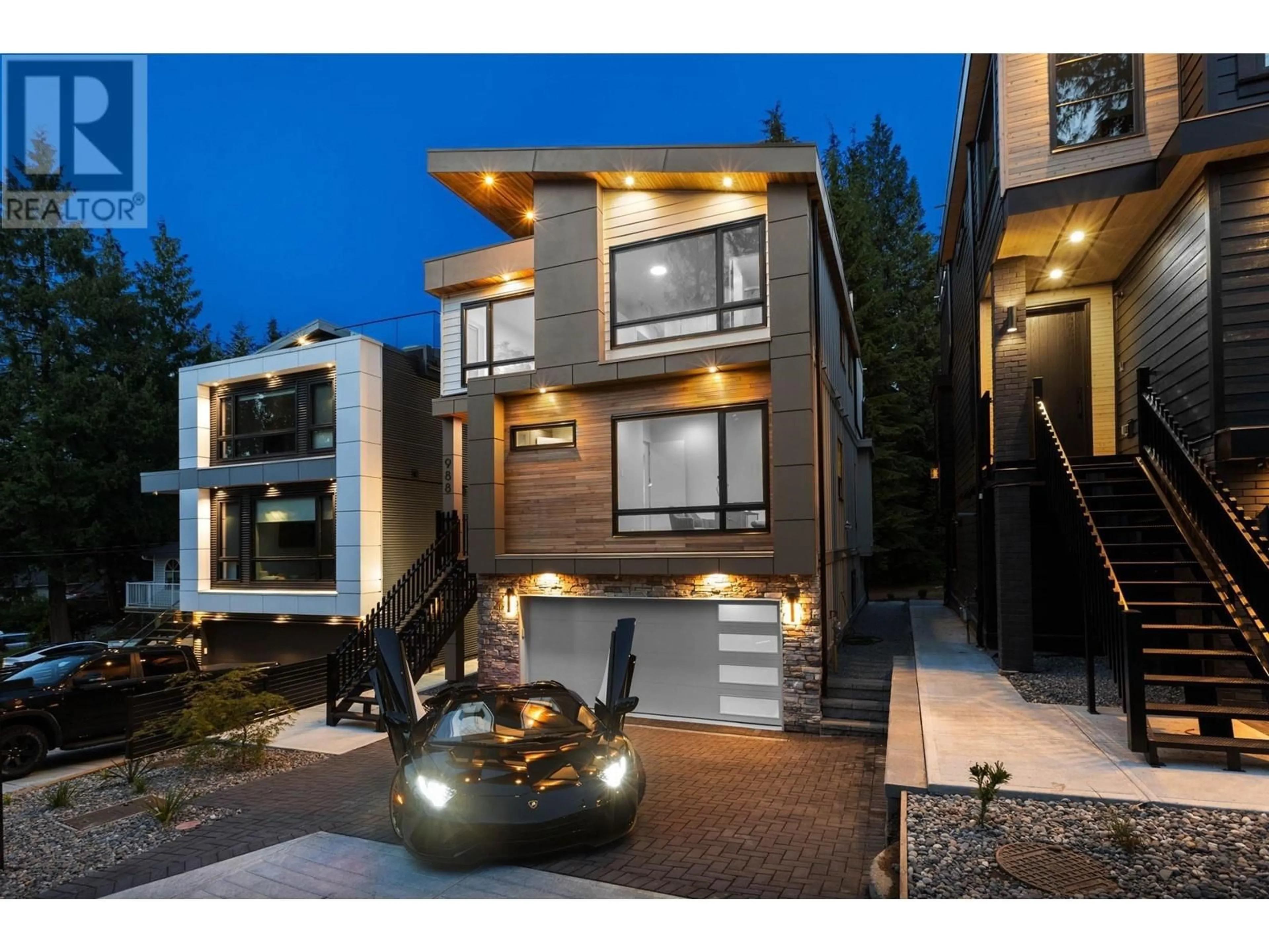 Home with brick exterior material, street for 988 SEAFORTH WAY, Port Moody British Columbia V3H1P3