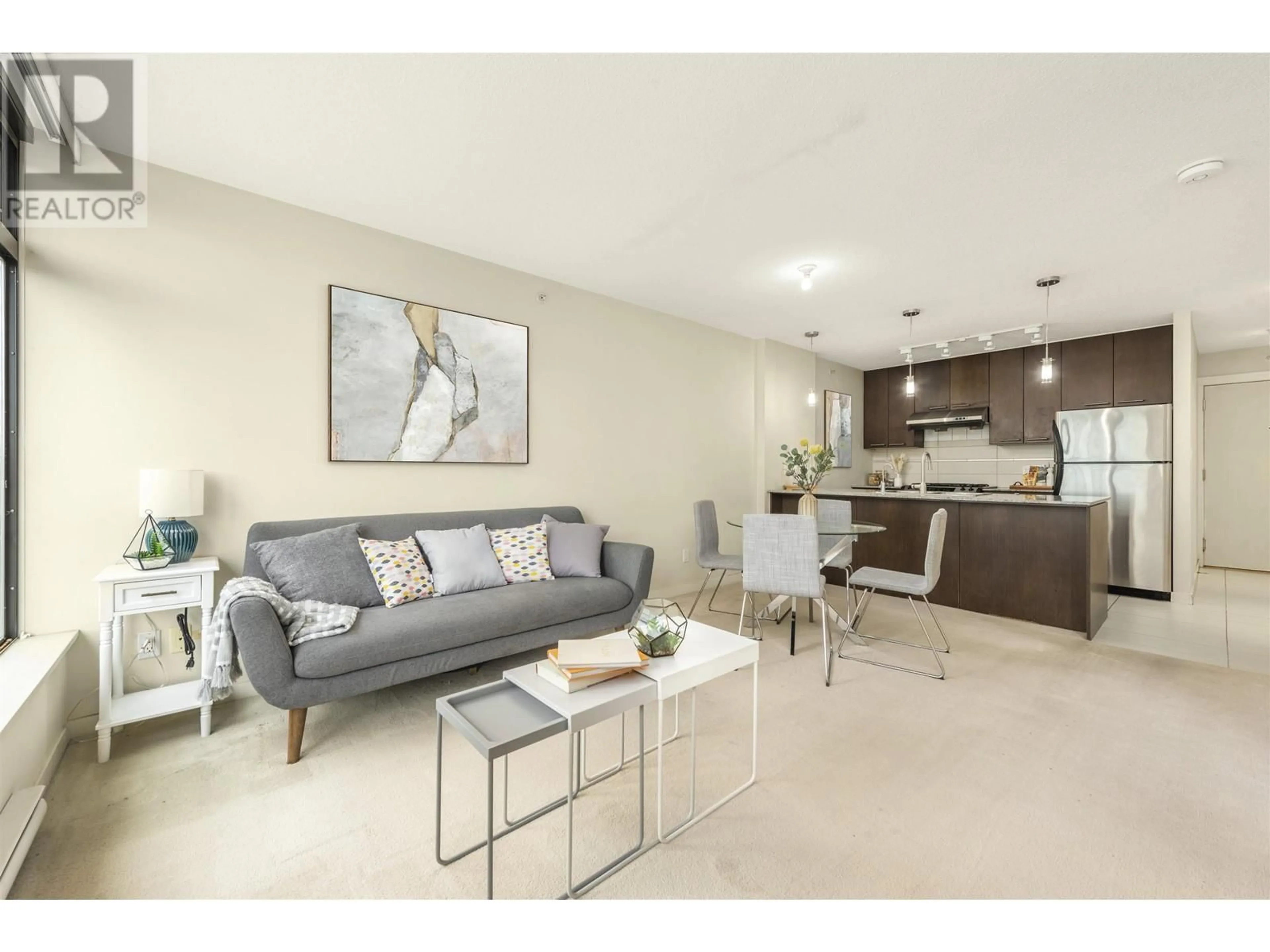 Living room with furniture, unknown for 711 - 5811 NO. 3 ROAD, Richmond British Columbia V6X4L7