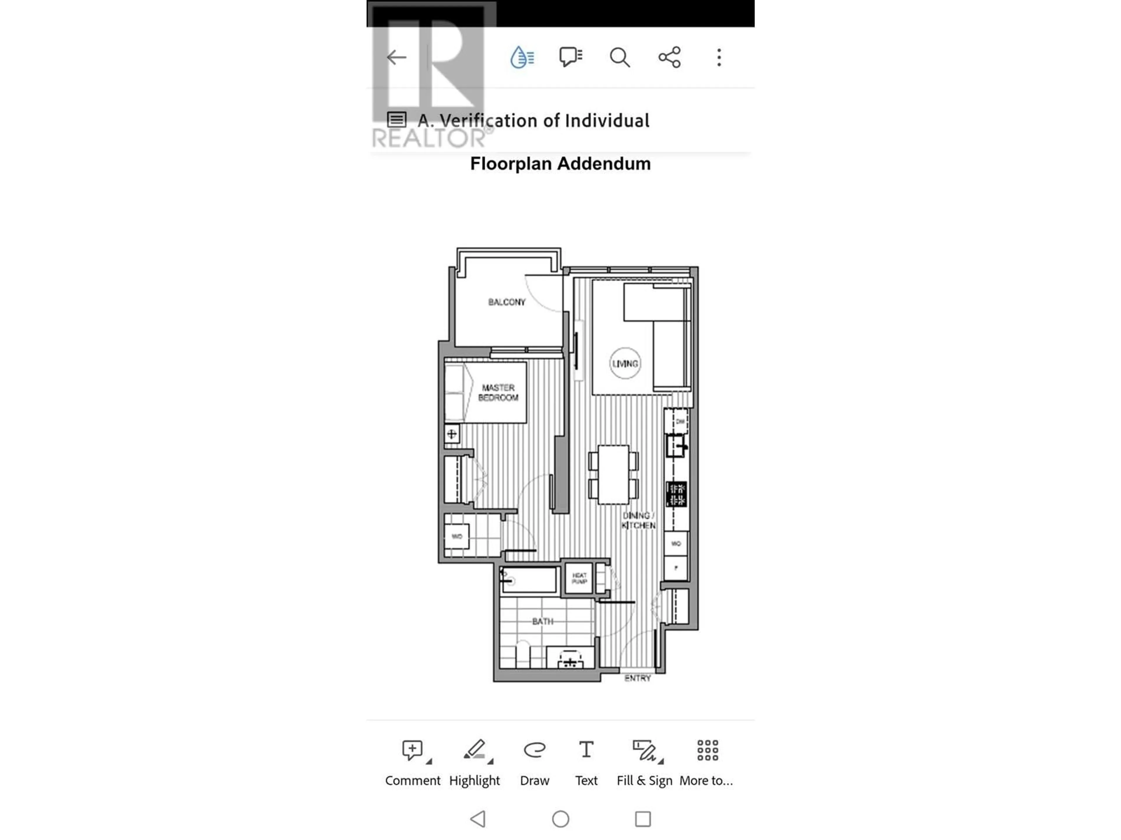 Floor plan for 905 - 6833 PEARSON WAY, Richmond British Columbia V7C0E8