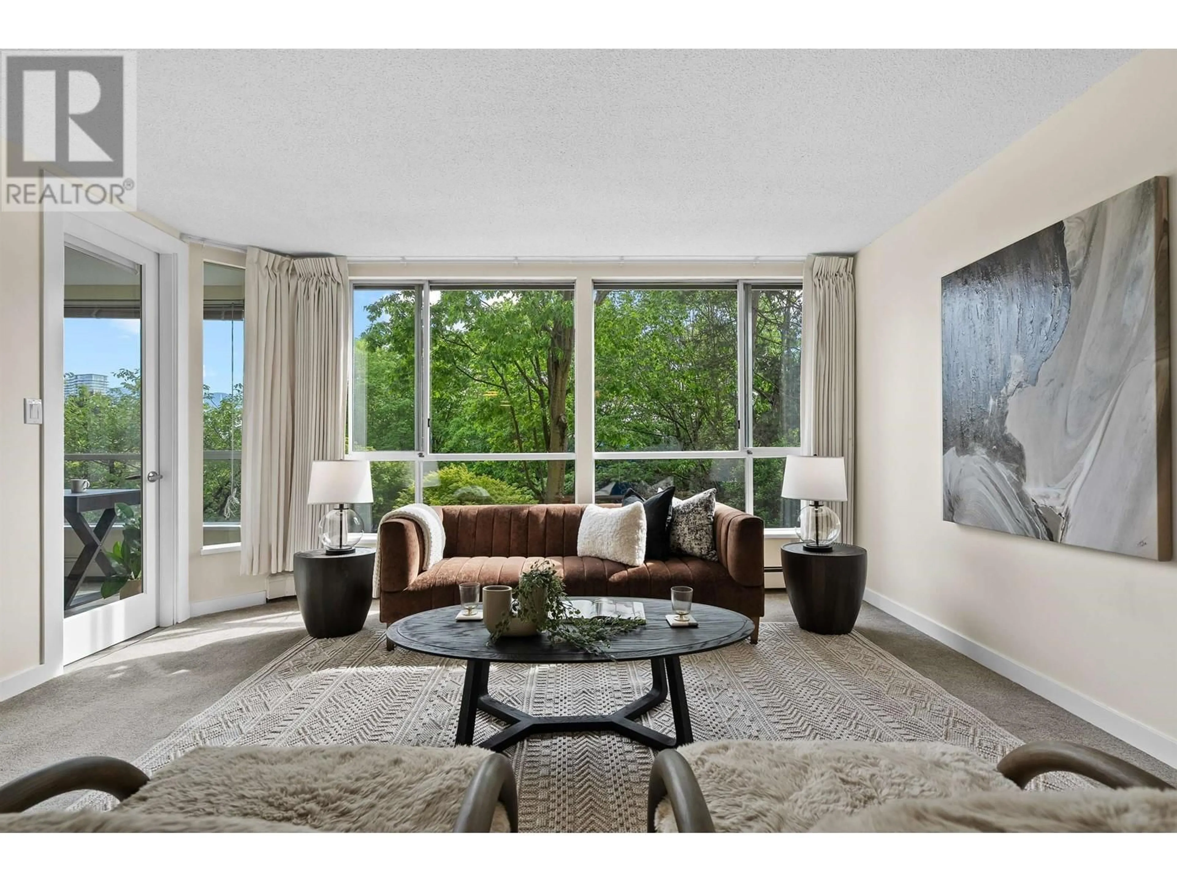 Living room with furniture, unknown for 408 - 518 MOBERLY ROAD, Vancouver British Columbia V5Z4G3