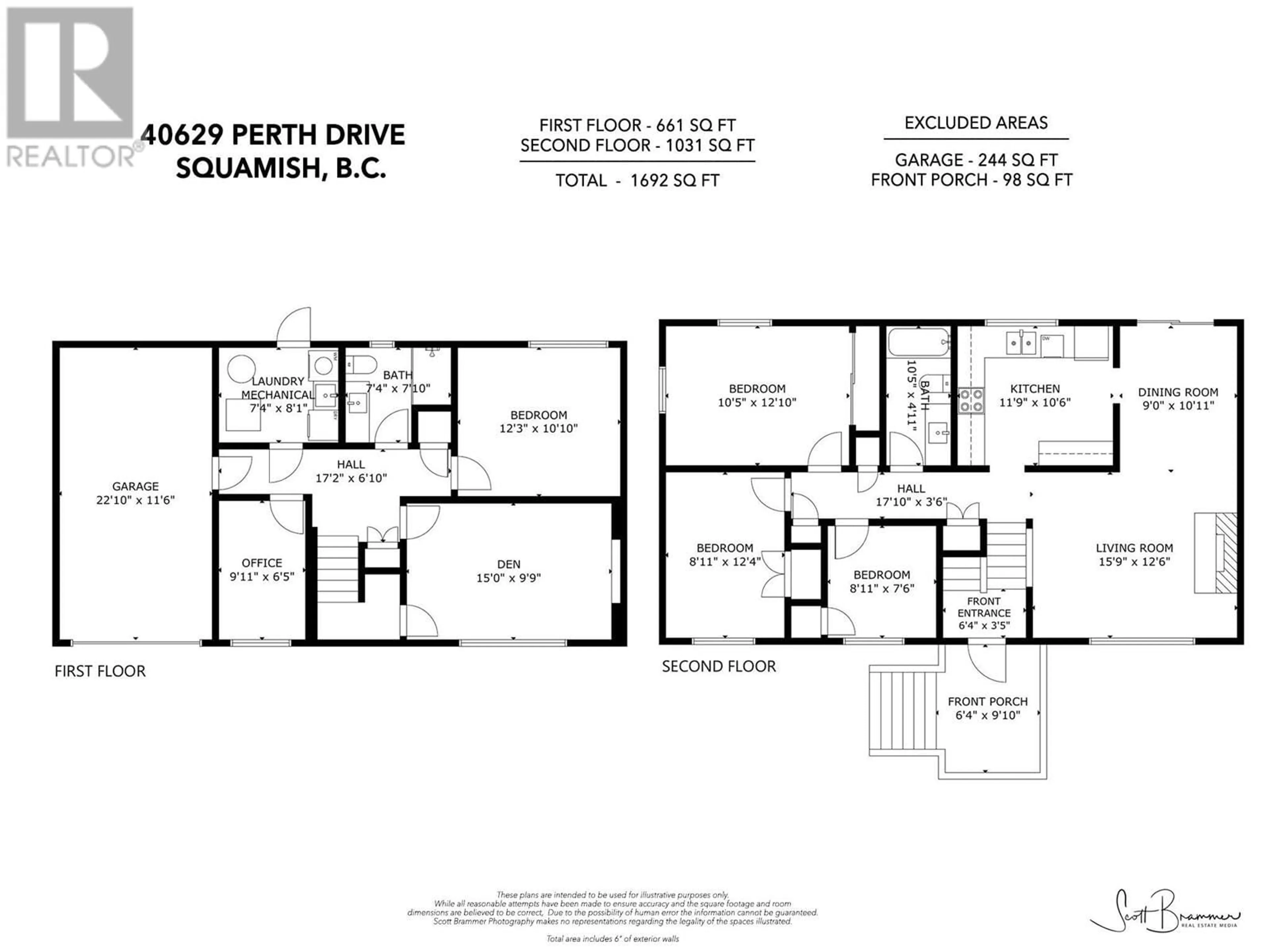 Floor plan for 40629 PERTH DRIVE, Squamish British Columbia V0N1T0