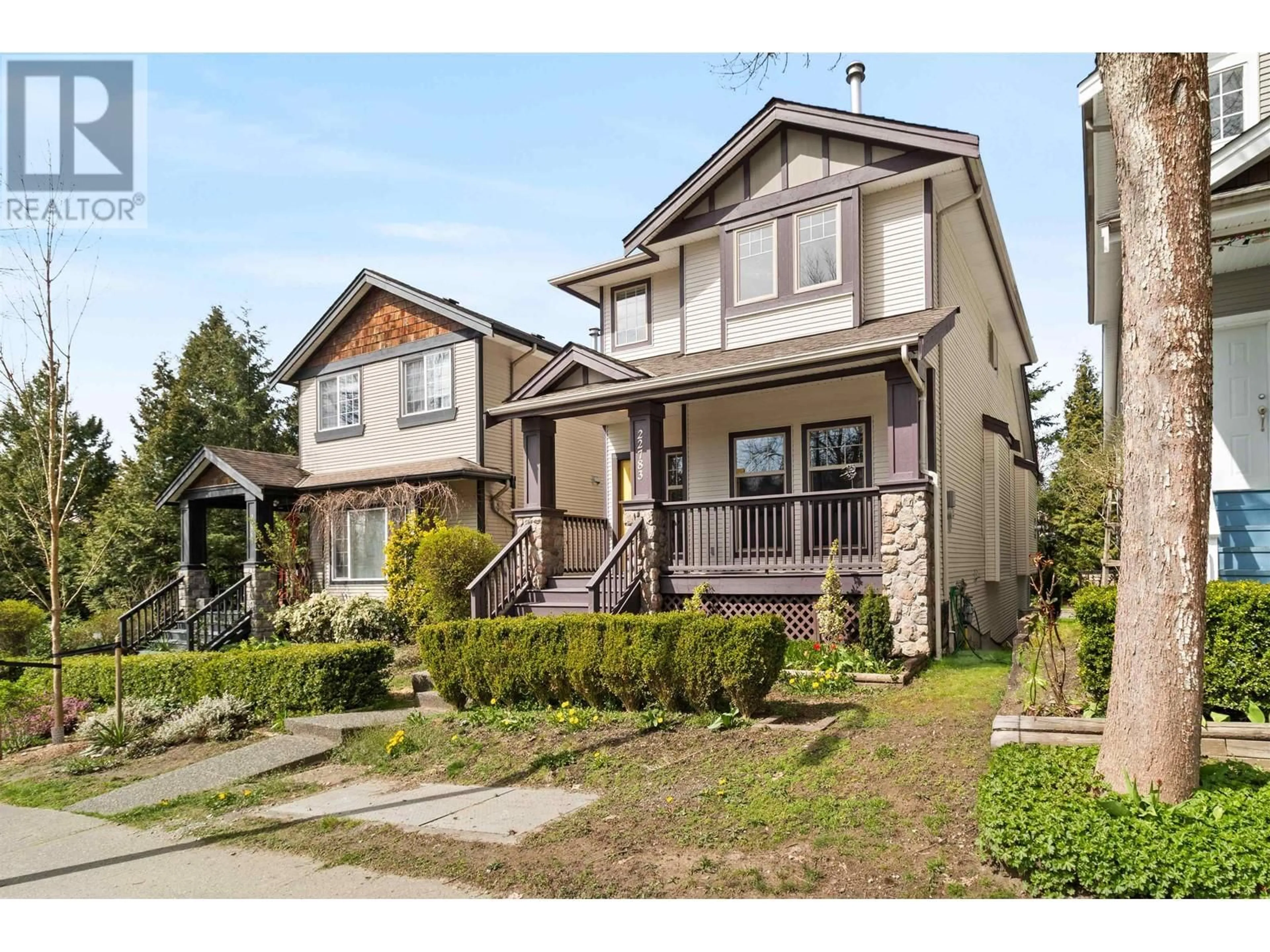 Home with vinyl exterior material, street for 22783 116 AVENUE, Maple Ridge British Columbia V2X3N6