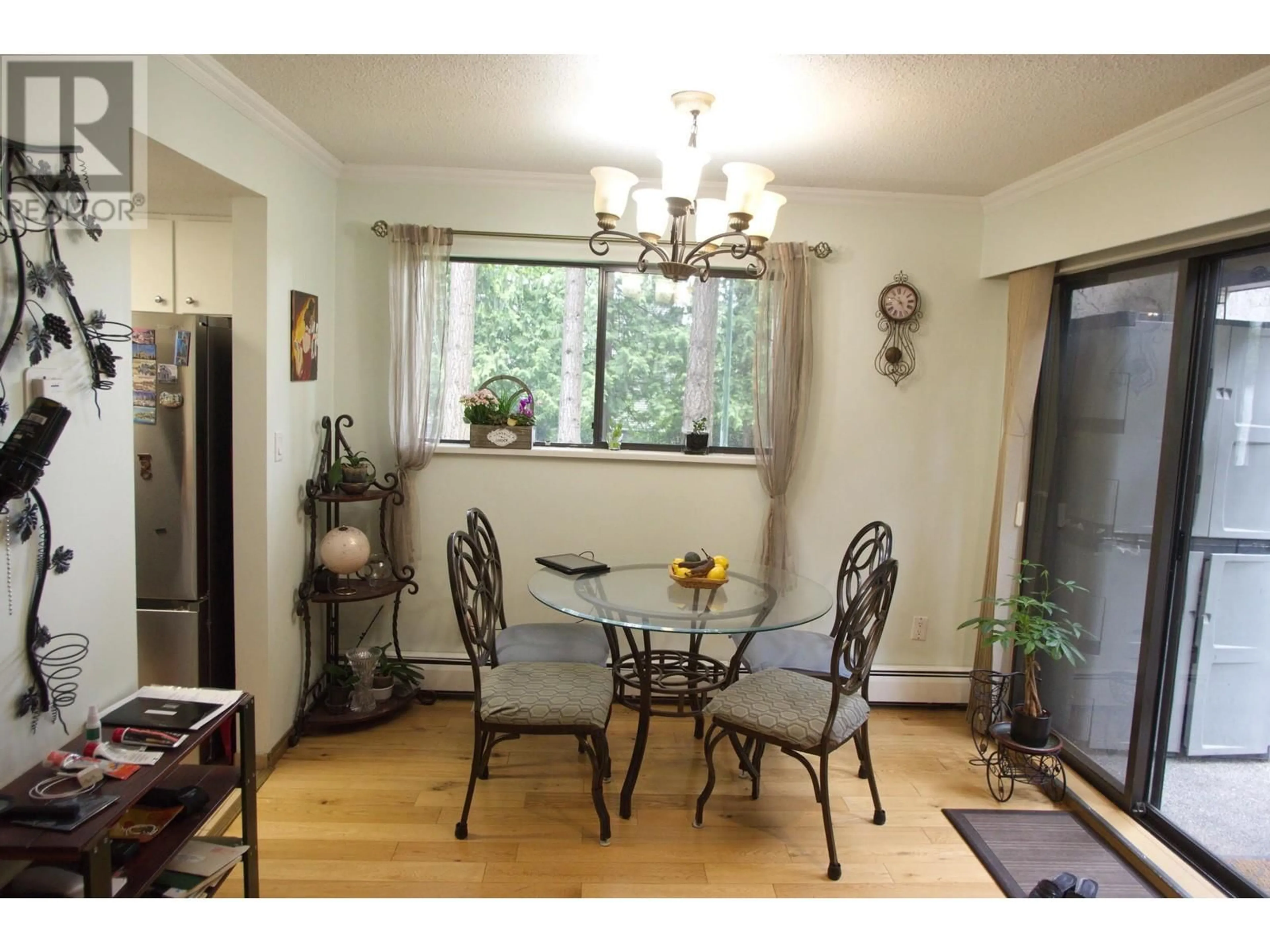 Dining room, wood/laminate floor for 119 - 1040 KING ALBERT AVENUE, Coquitlam British Columbia V3J1X5