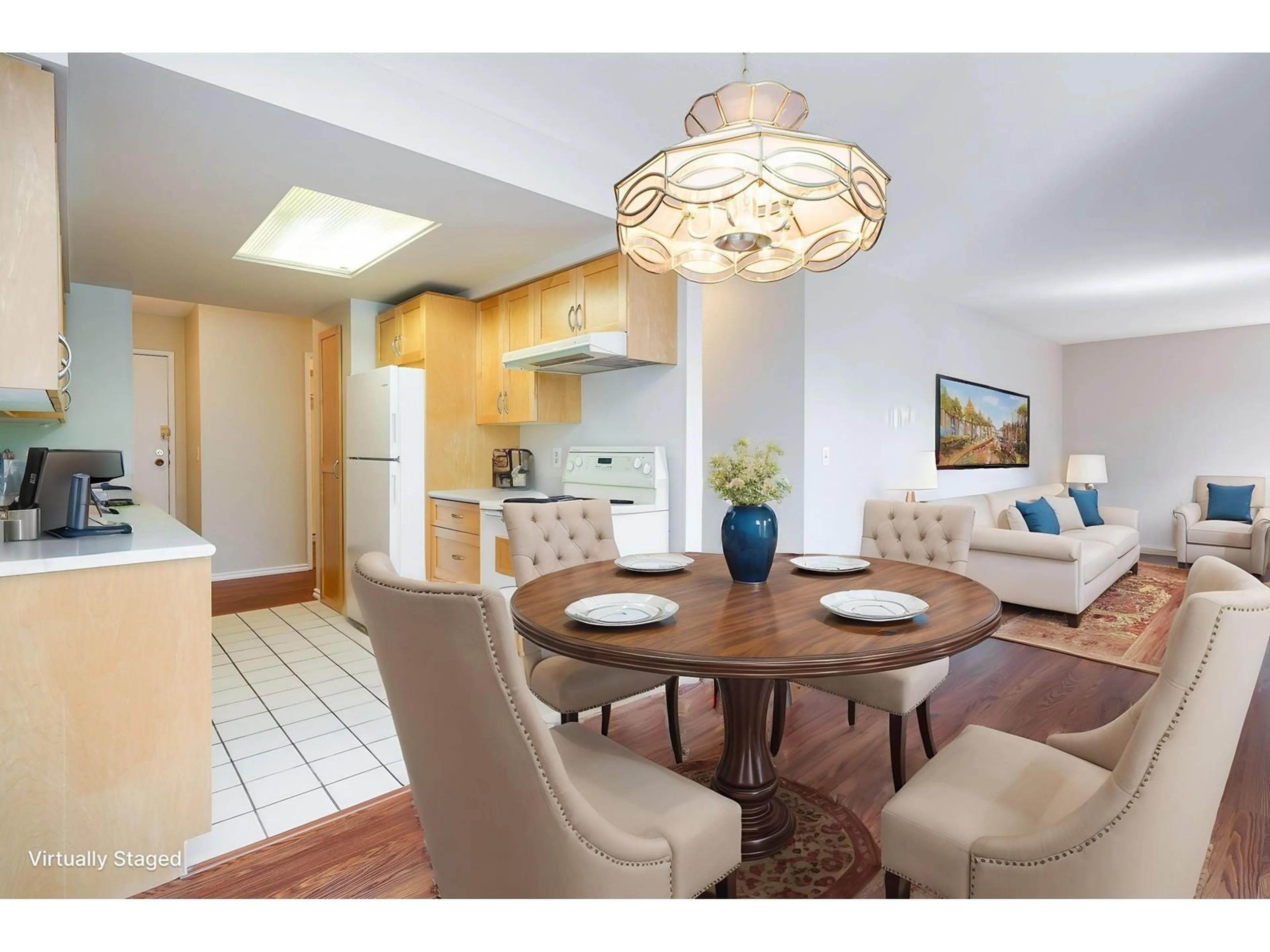 Open concept kitchen, unknown for 312 - 20460 54, Langley British Columbia V3A6N6