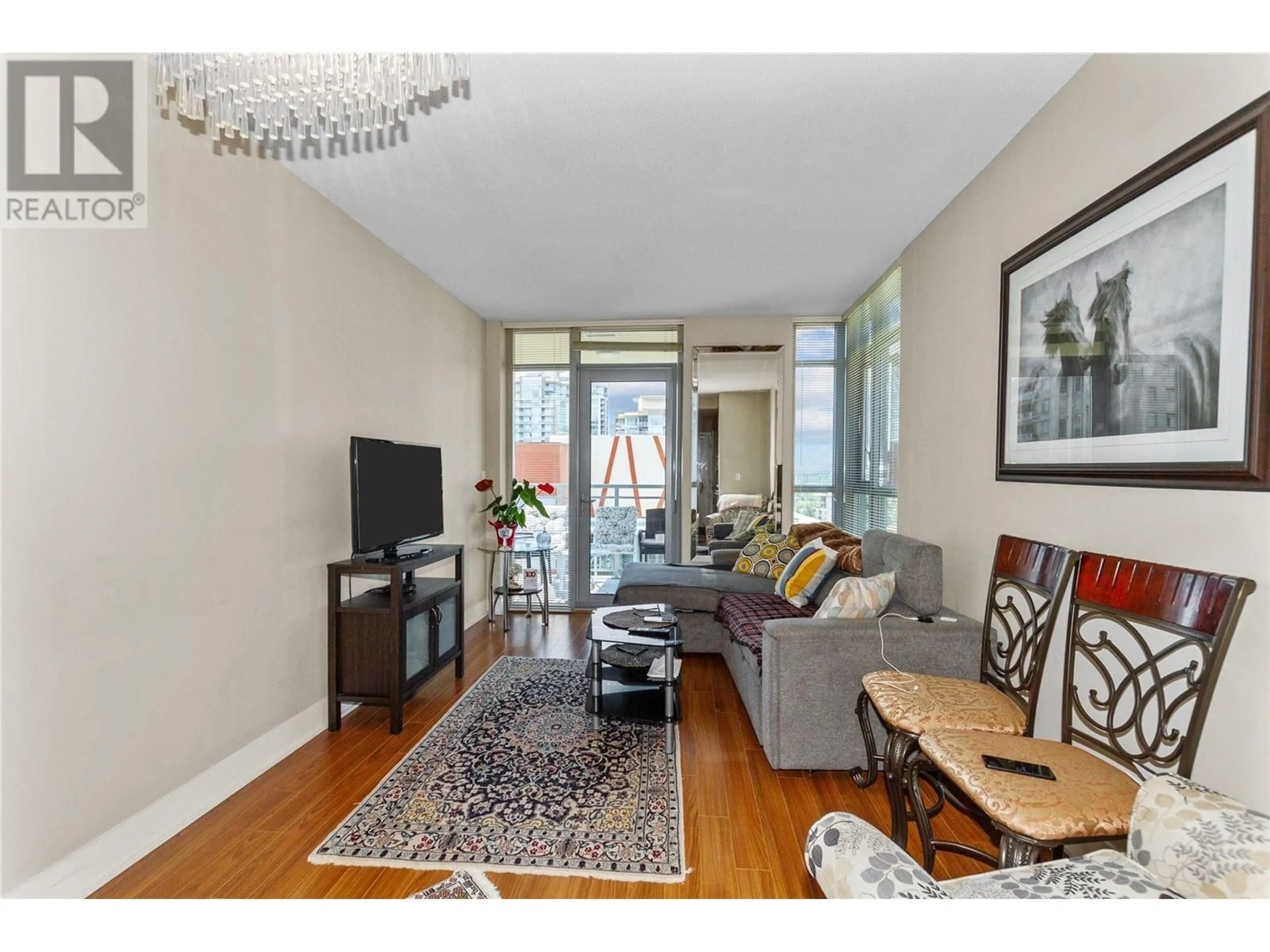 Living room with furniture, unknown for 2301 - 3008 GLEN DRIVE, Coquitlam British Columbia V3B0J5