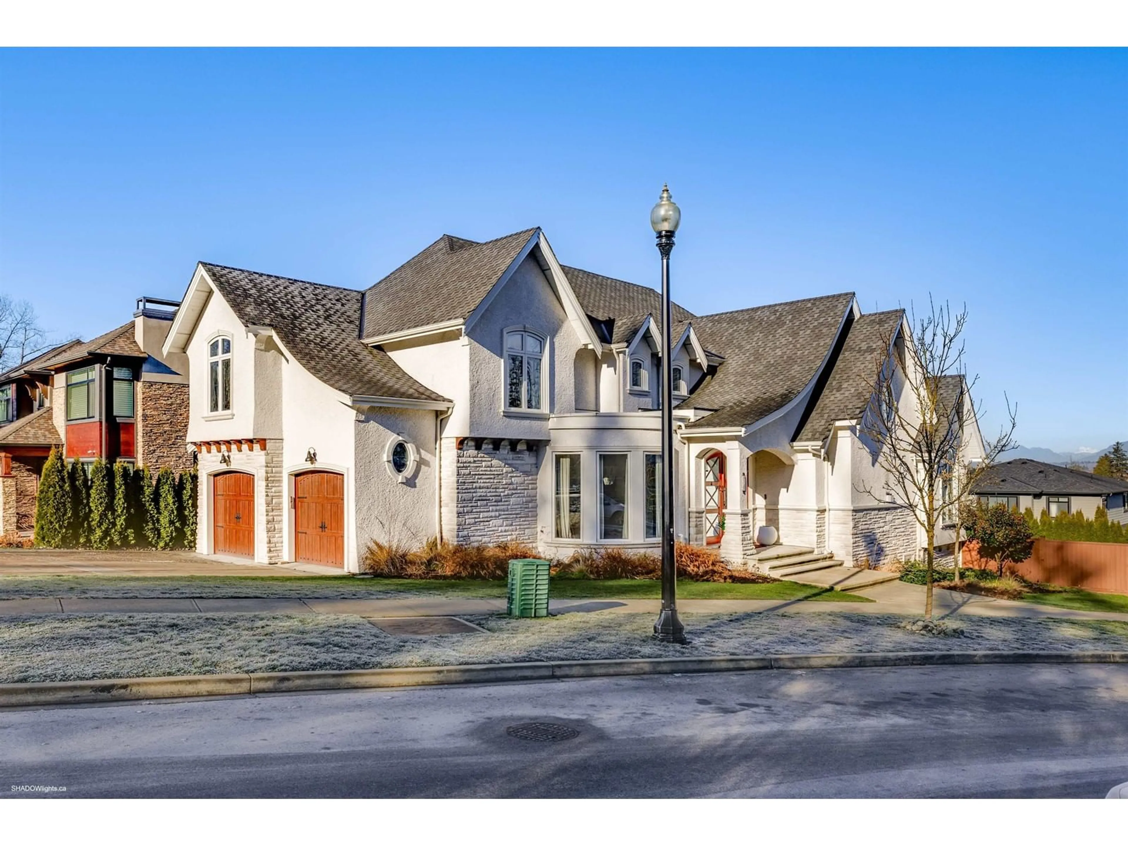 Home with brick exterior material, street for 3115 167, Surrey British Columbia V3Z0P9
