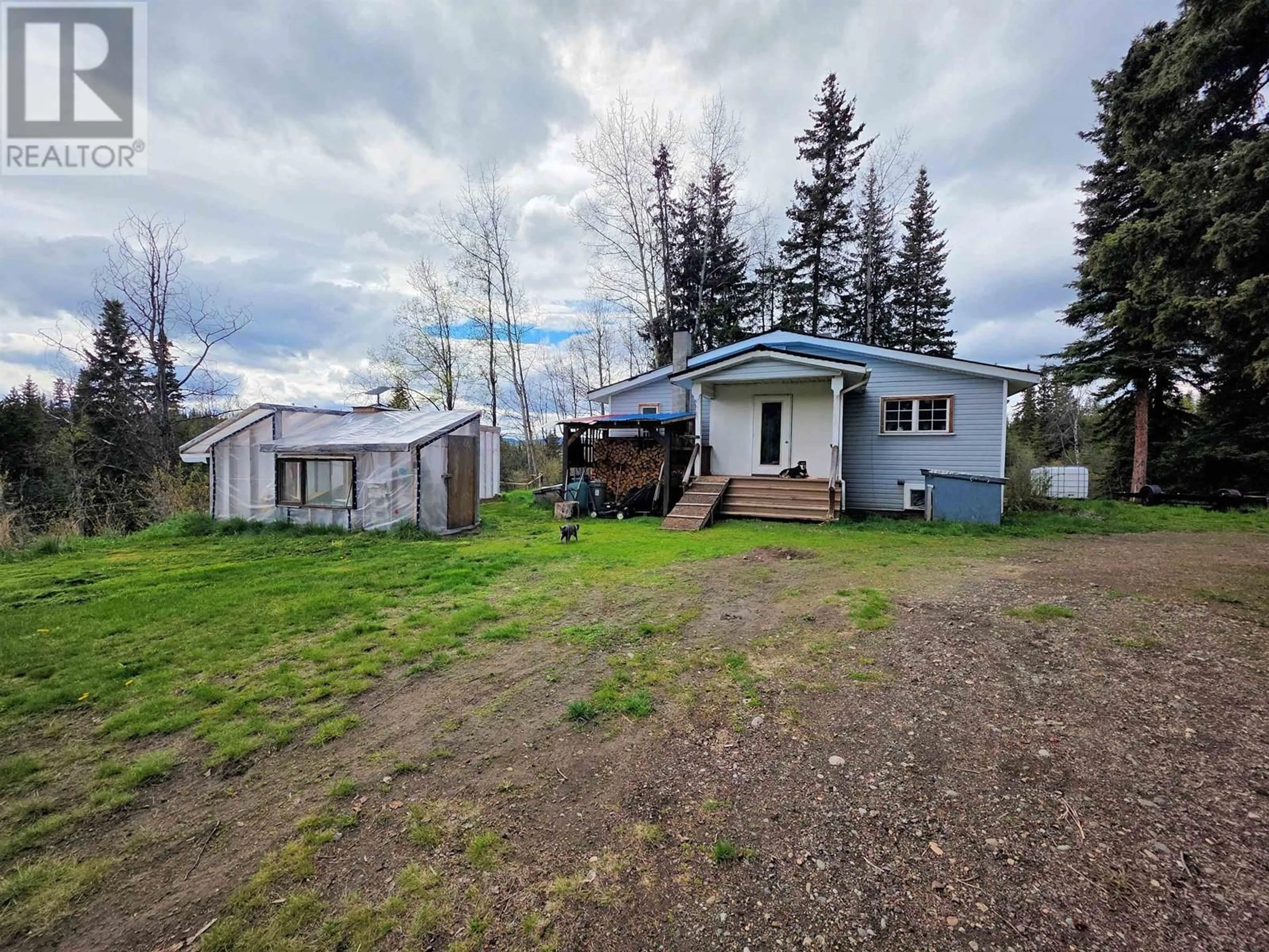 A pic from outside/outdoor area/front of a property/back of a property/a pic from drone, street for 44389 16 HIGHWAY, Topley British Columbia V0J2Y0