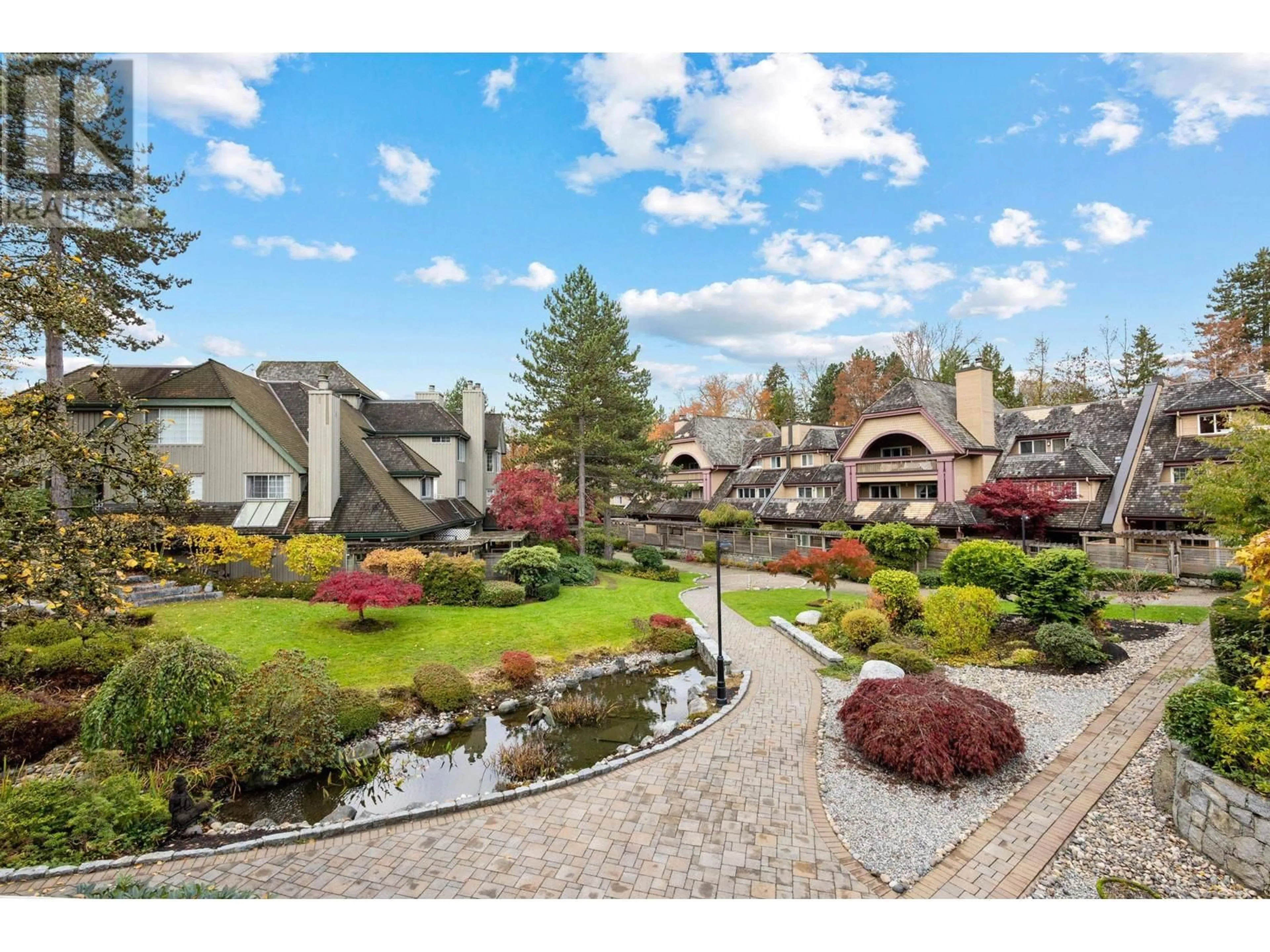 A pic from outside/outdoor area/front of a property/back of a property/a pic from drone, water/lake/river/ocean view for 46 - 3960 CANADA WAY, Burnaby British Columbia V5G1G7