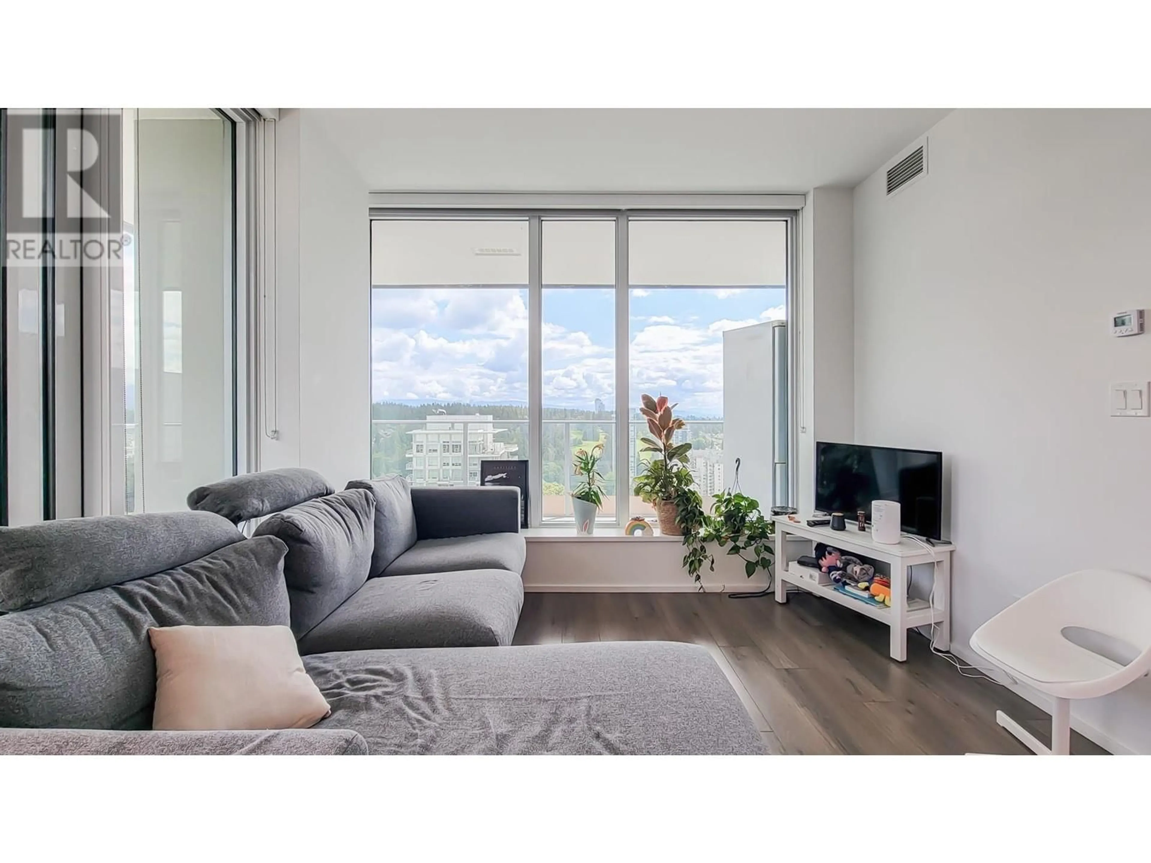 Living room with furniture, unknown for 3301 - 3809 EVERGREEN PLACE, Burnaby British Columbia V3J0M1