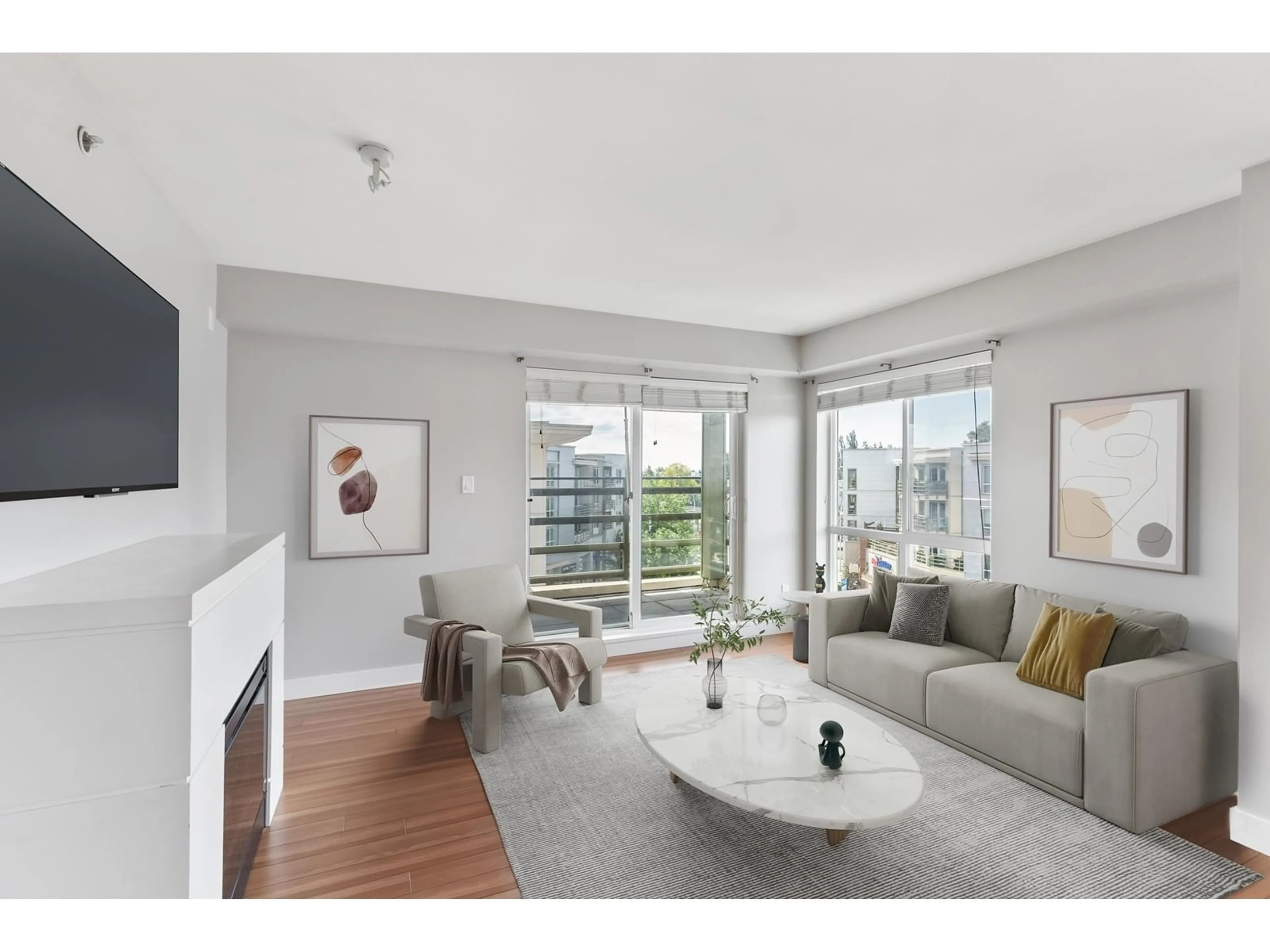 Living room with furniture, unknown for 401 - 15775 CROYDON, Surrey British Columbia V3S2L5
