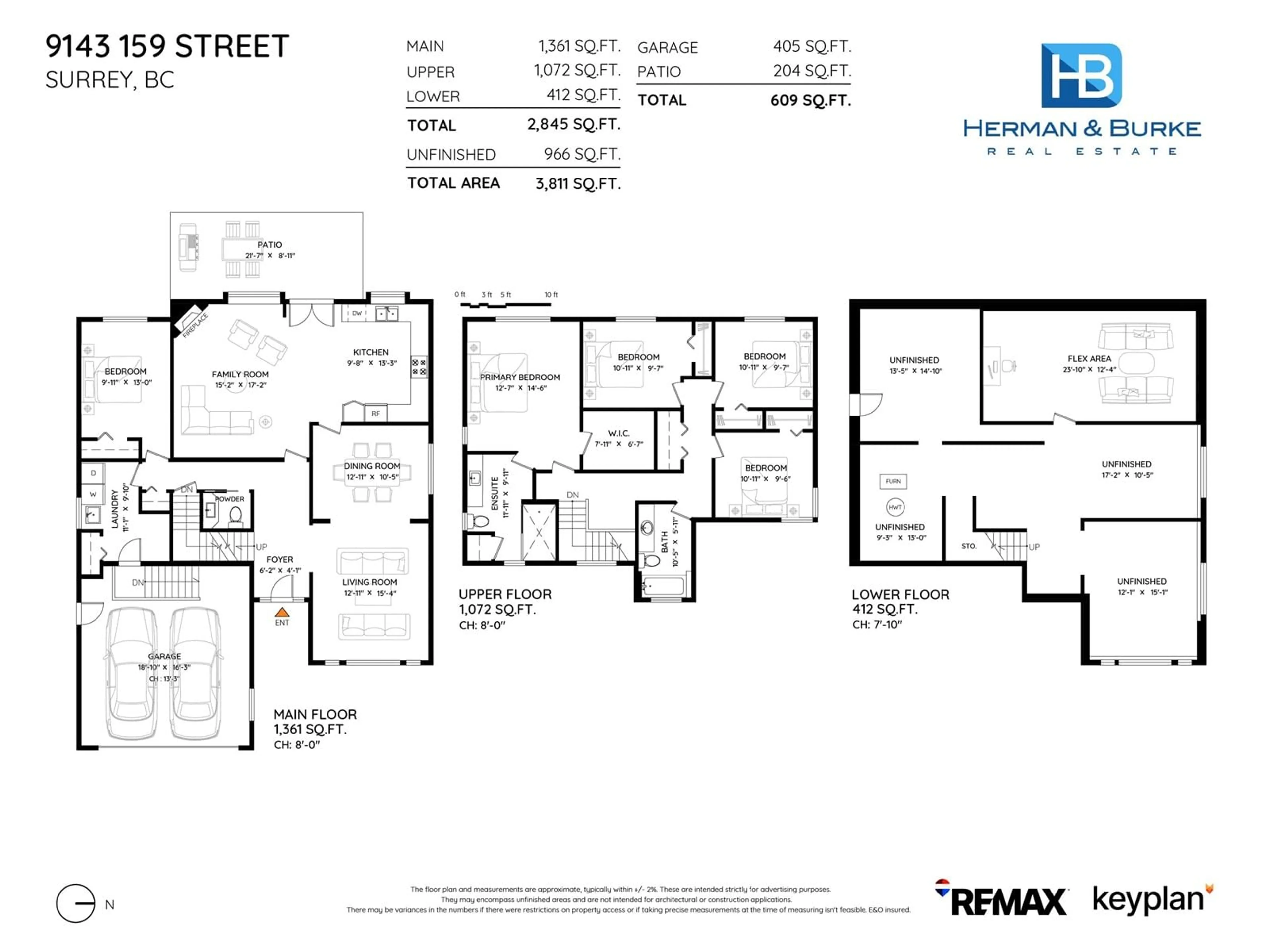 Floor plan for 9143 159, Surrey British Columbia V4N2X4