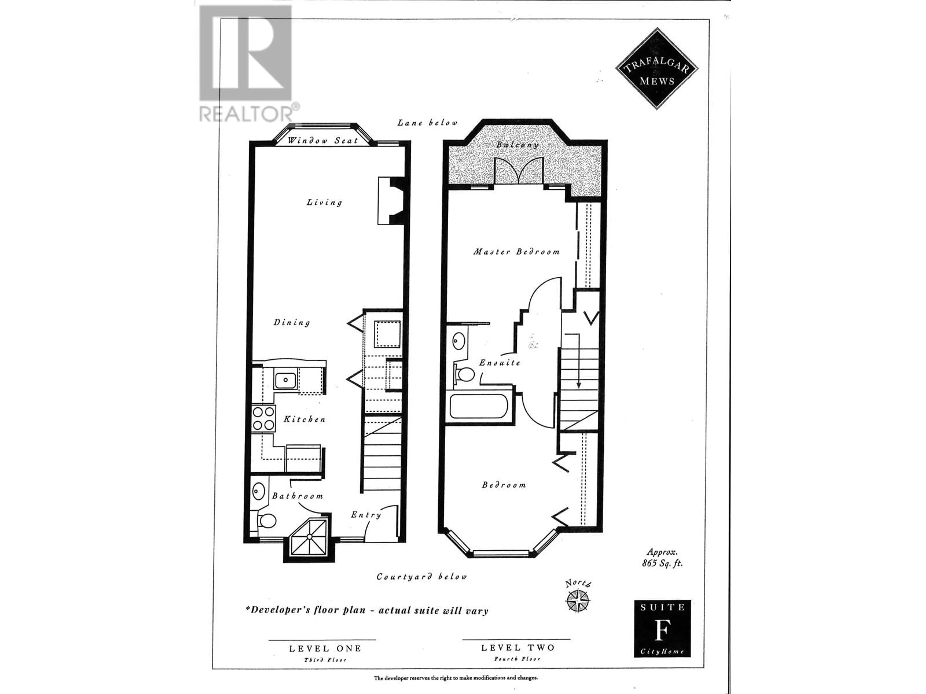 Floor plan for 218 - 2545 BROADWAY, Vancouver British Columbia V6K2E9