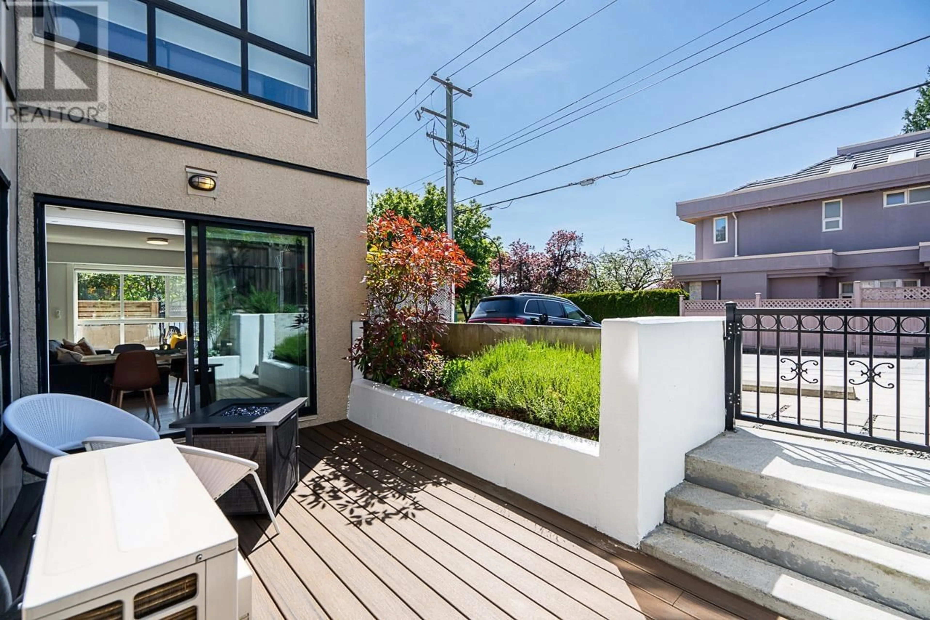 Patio, street for 1505 60TH AVENUE, Vancouver British Columbia V6P2A4