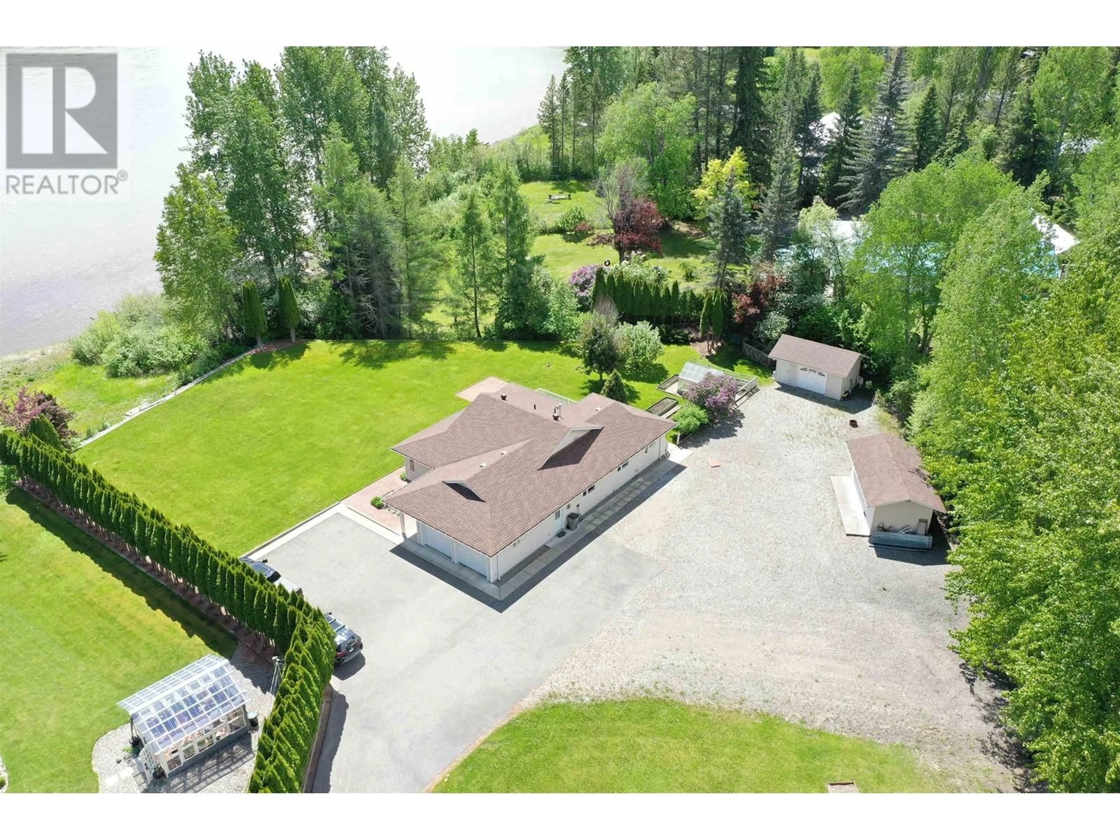 A pic from outside/outdoor area/front of a property/back of a property/a pic from drone, unknown for 620 ANTLER ROAD, Quesnel British Columbia V2J6N8