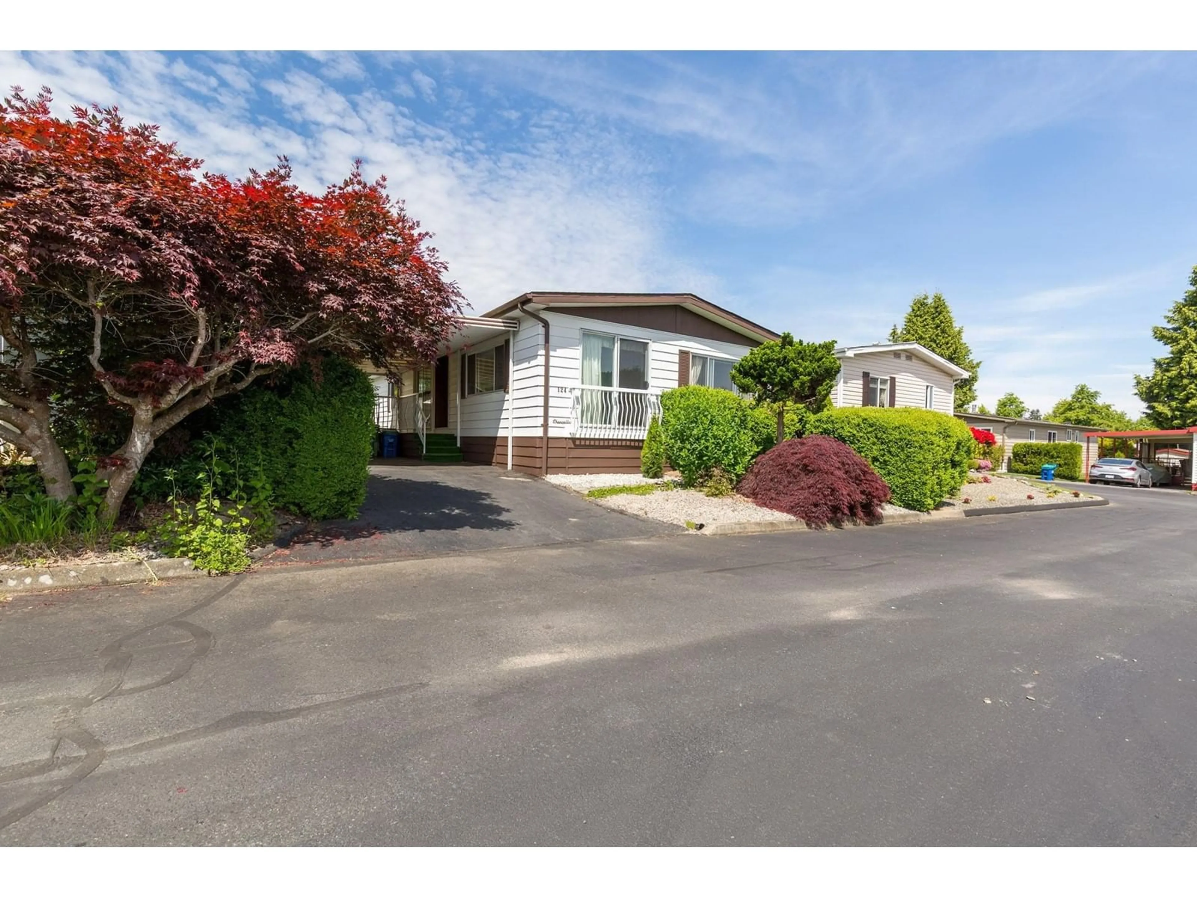 Home with vinyl exterior material, street for 124 - 8234 134, Surrey British Columbia V3W4V1