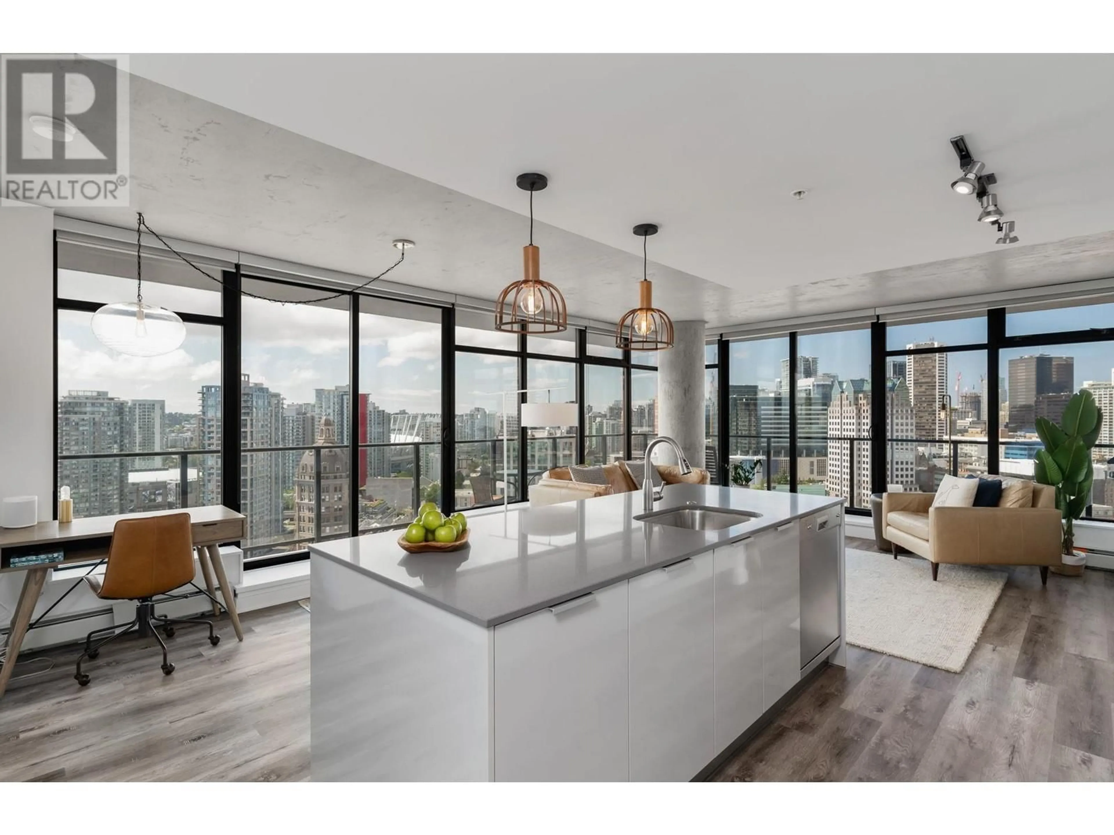 Open concept kitchen, unknown for 2705 - 108 CORDOVA STREET, Vancouver British Columbia V6B0G5