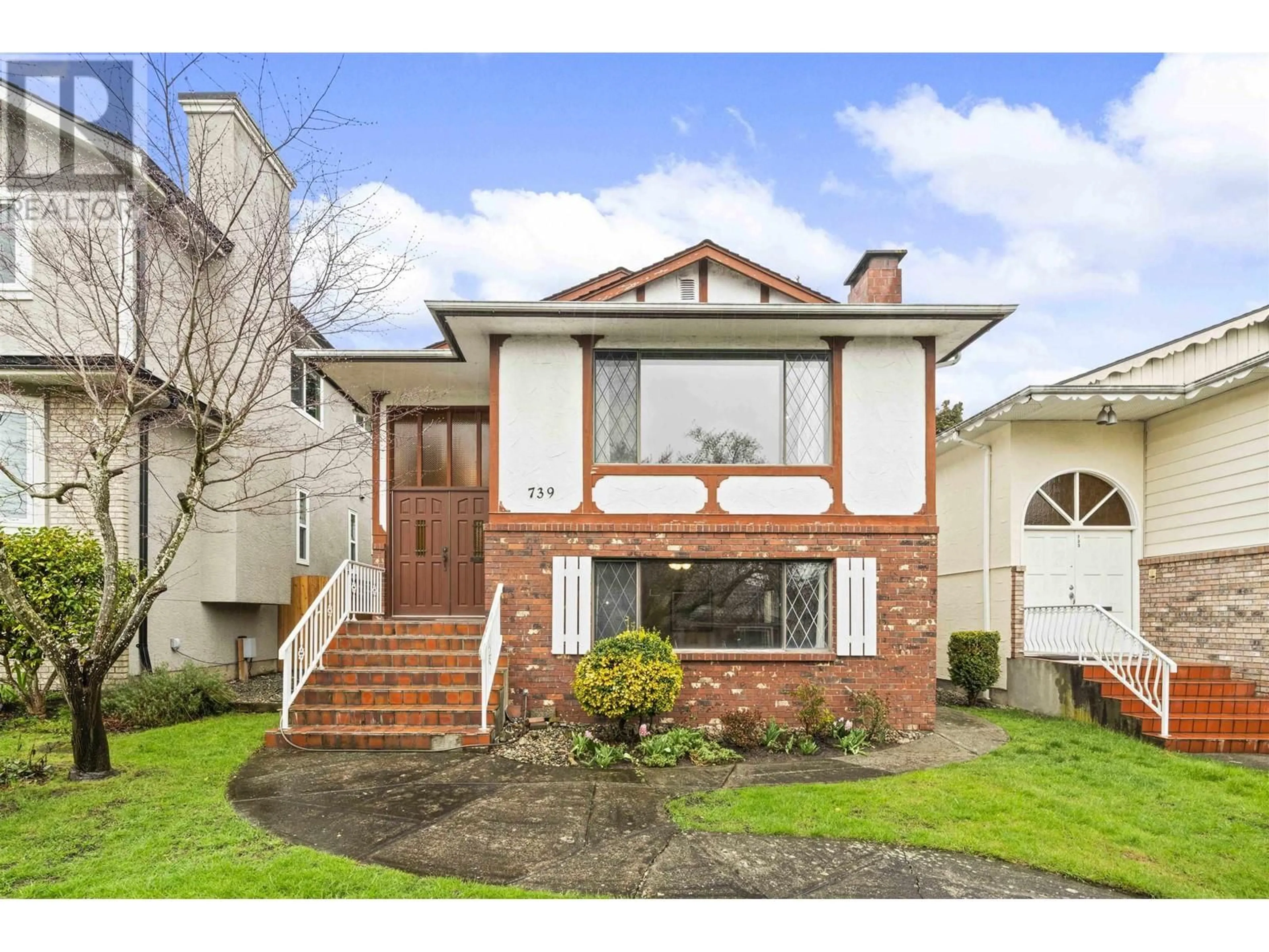 Home with brick exterior material, street for 739 62ND AVENUE, Vancouver British Columbia V6P2E1