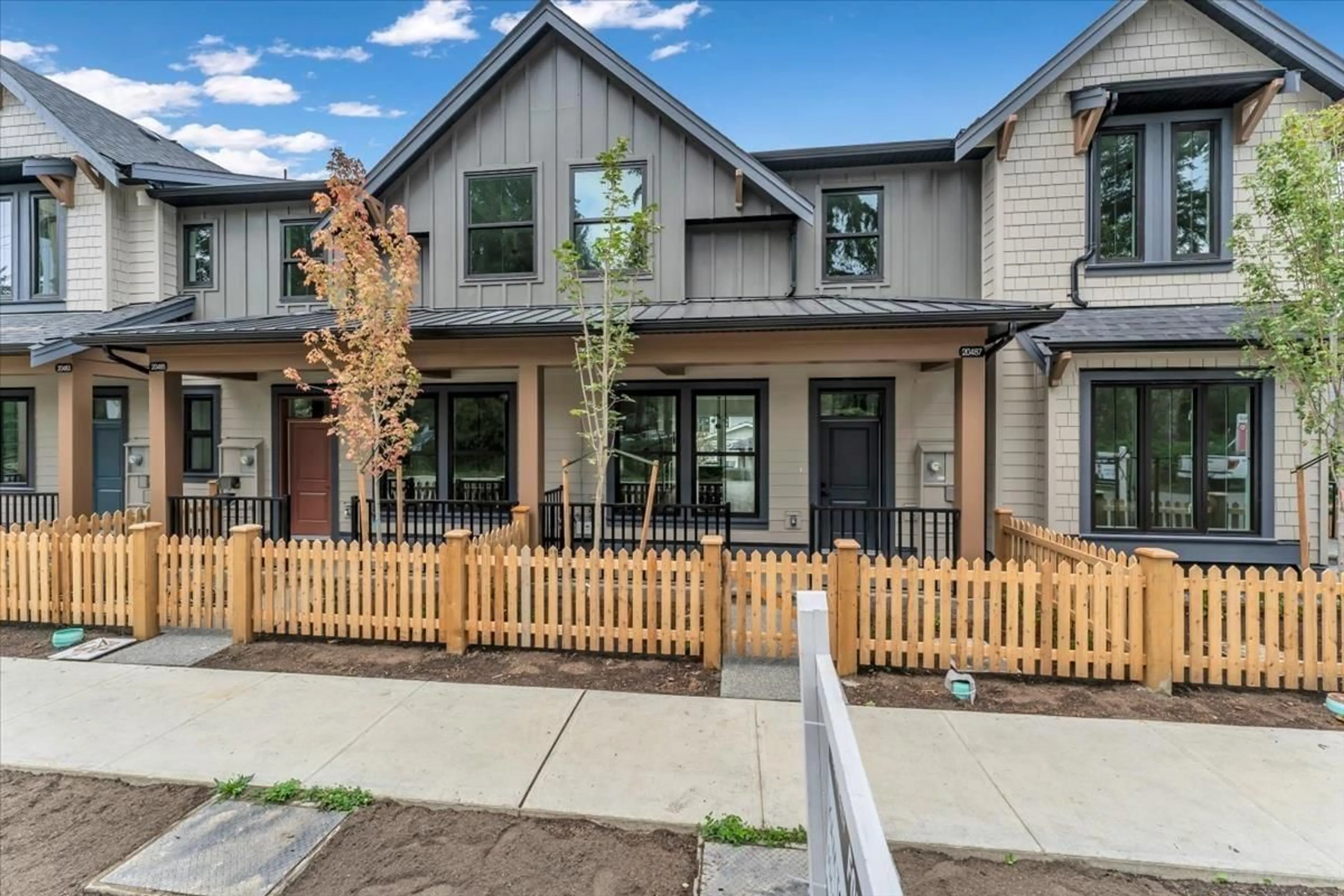Home with brick exterior material, street for 20487 74B, Langley British Columbia V2Y1V5