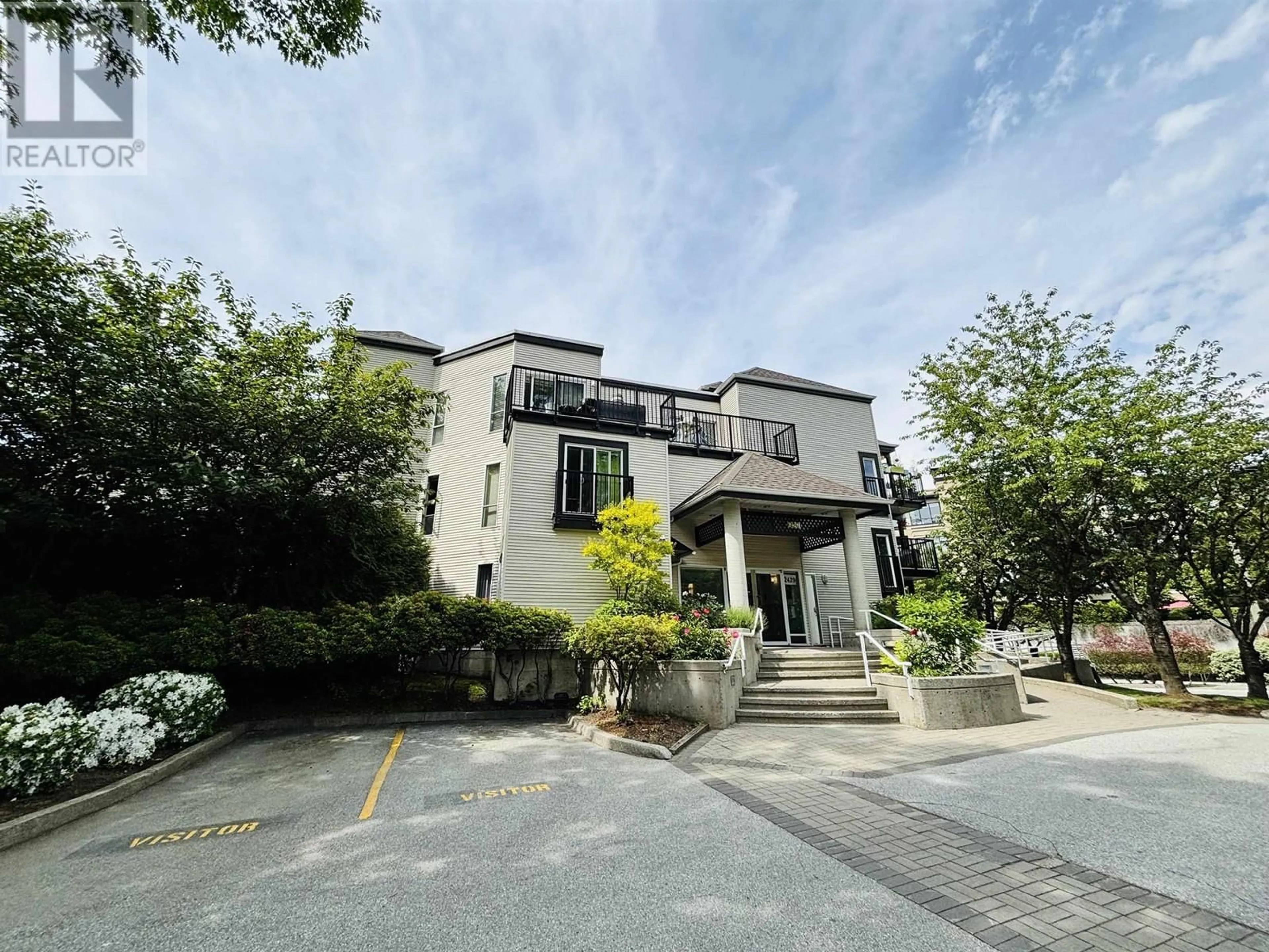 A pic from outside/outdoor area/front of a property/back of a property/a pic from drone, building for 113 - 2429 HAWTHORNE AVENUE, Port Coquitlam British Columbia V3C6G6