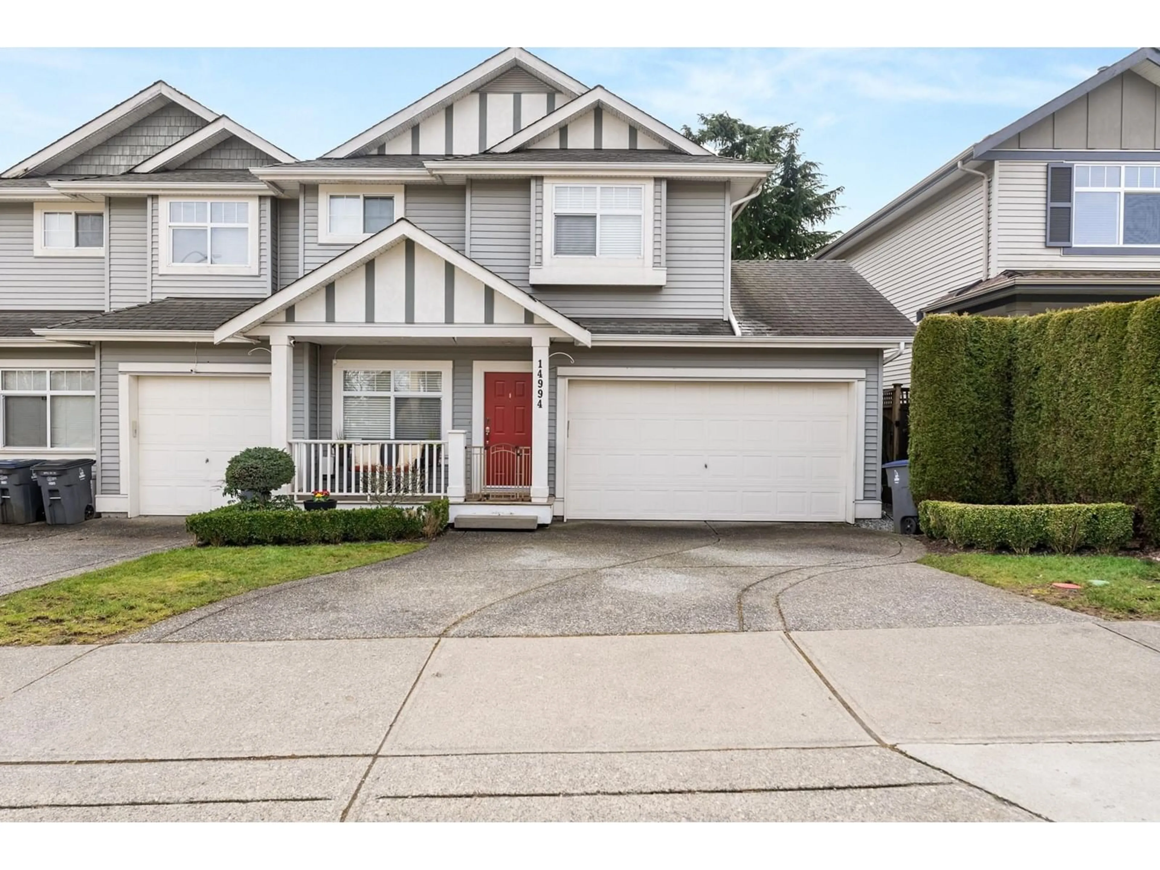 Home with vinyl exterior material, street for 14994 59, Surrey British Columbia V3S3W8