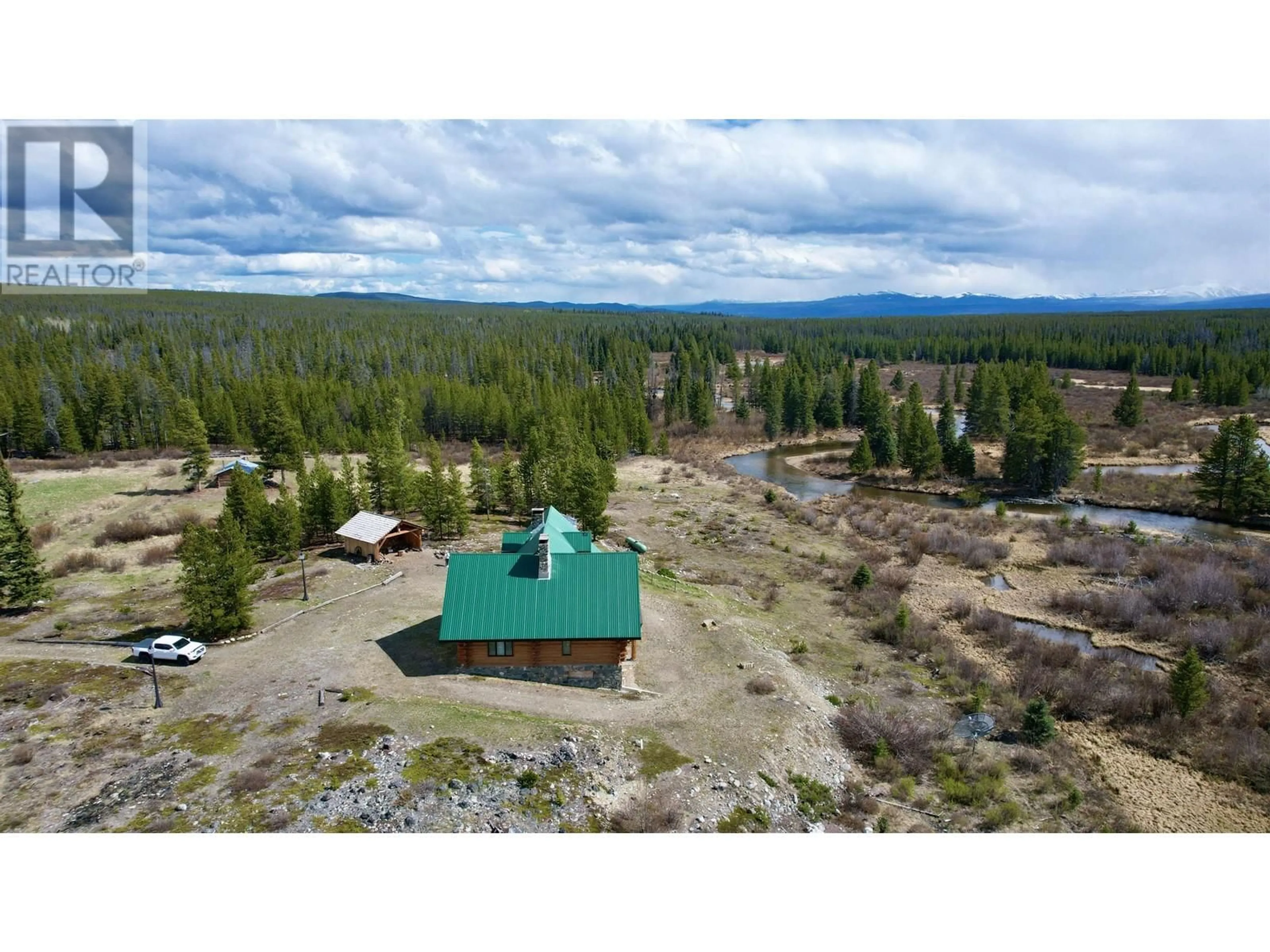 A pic from outside/outdoor area/front of a property/back of a property/a pic from drone, forest/trees view for 20101 CHILCOTIN 20 HIGHWAY, Chilcotin British Columbia V0L1R0